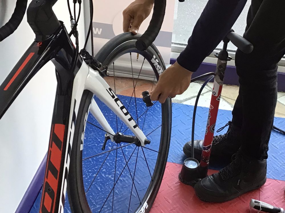 Quelle pression pour un pneu vélo route?