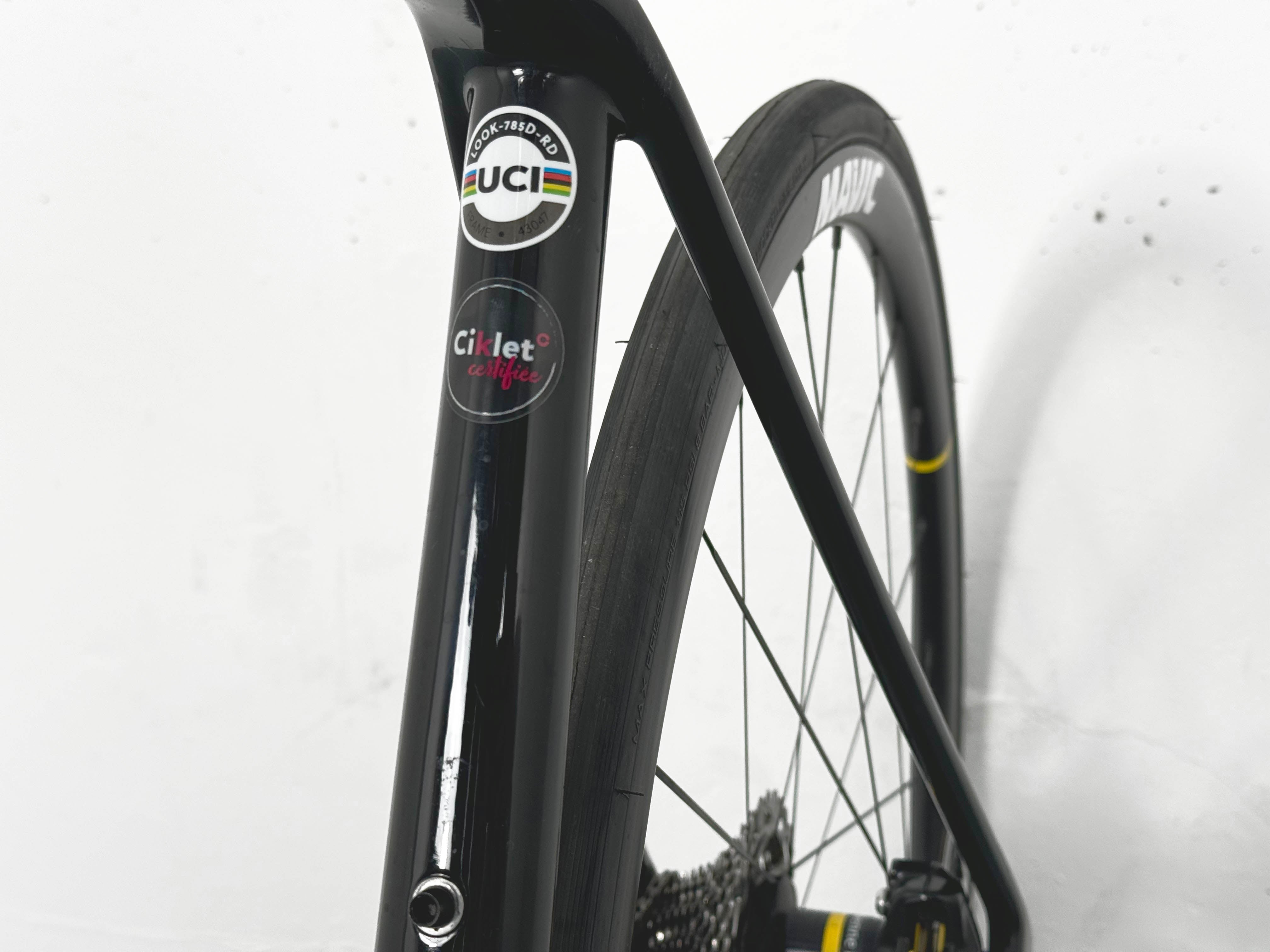 Look 785 Huez Sram Rival eTap AXS Taille XS / Mavic Ksyrium 30 Disc