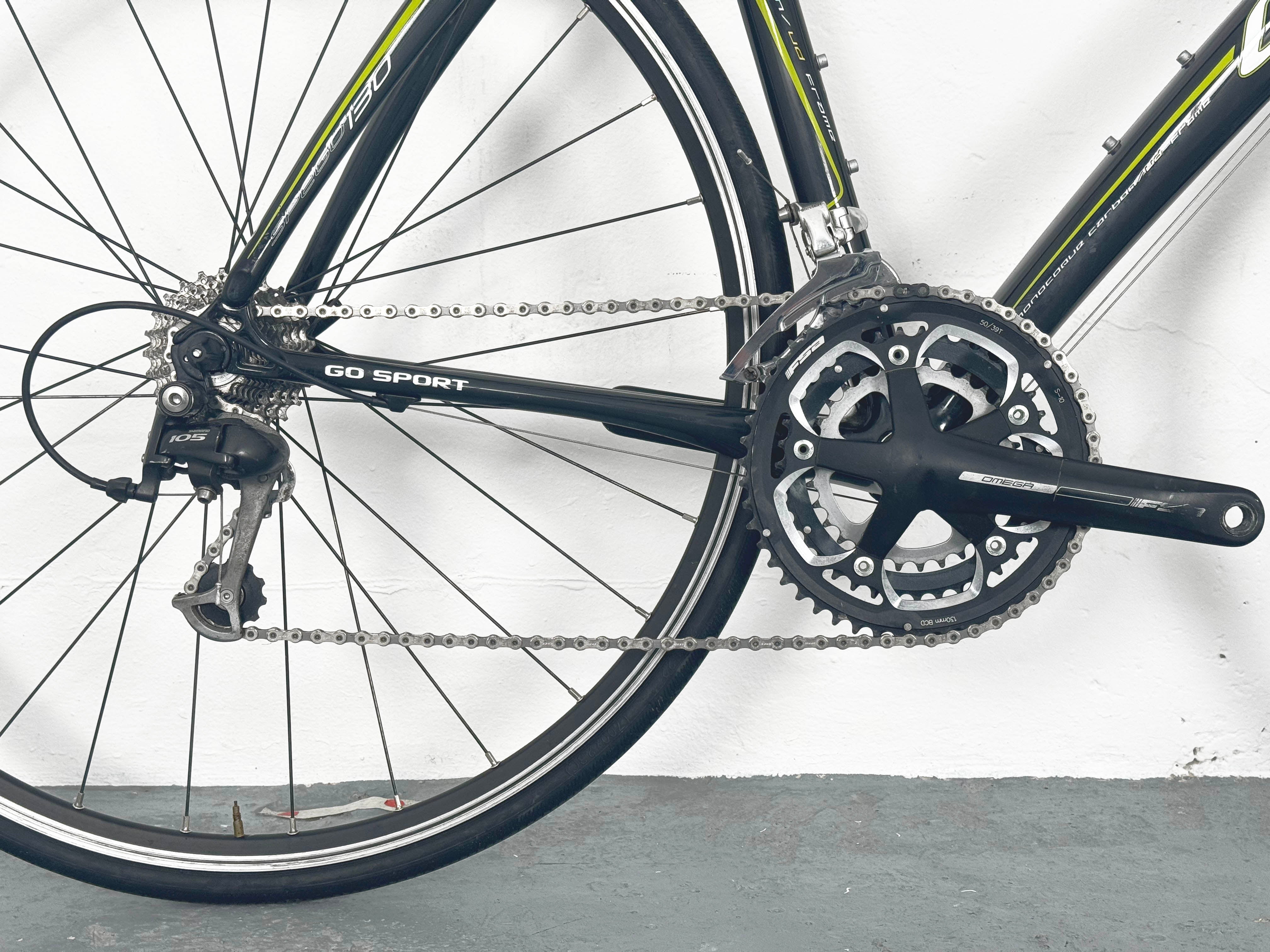 Spego130 Shimano 105 10v Taille 52 / Roues Mavic CXP 22