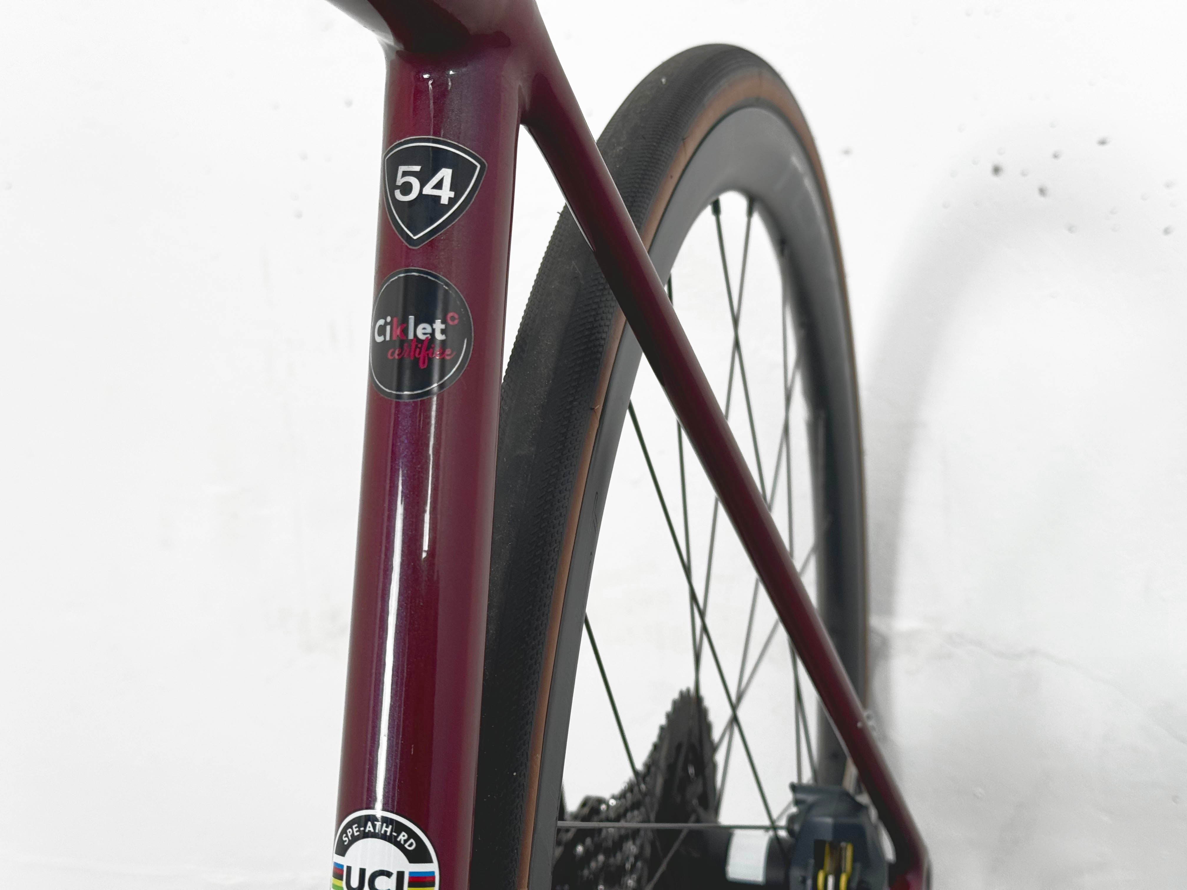 Spécialized Aethos S-Works Sram Force AXS Taille 54 / Roues Roval Alpinist