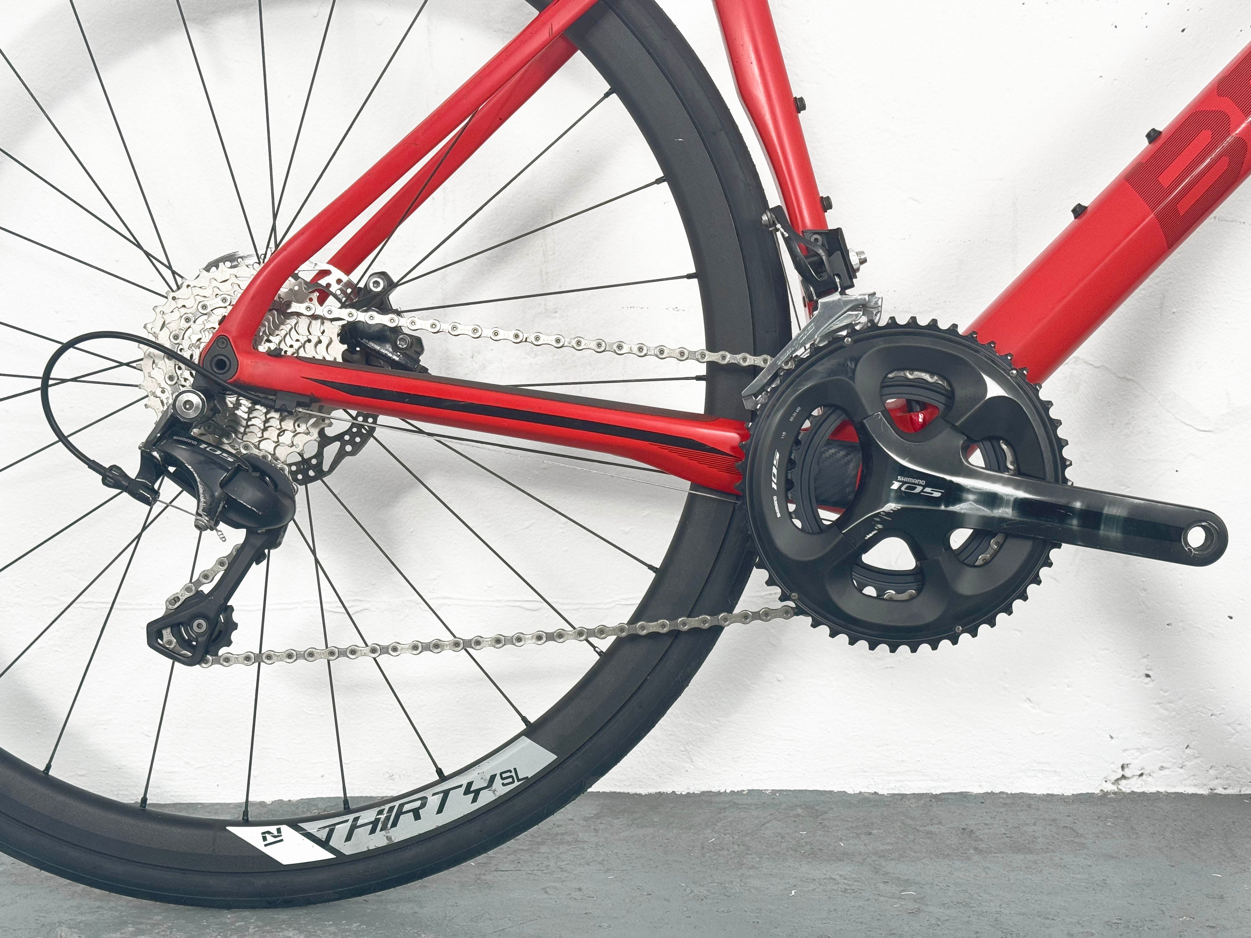 BMC Teammachine 02 Shimano 105 Taille 56 / Roues Thirty SL