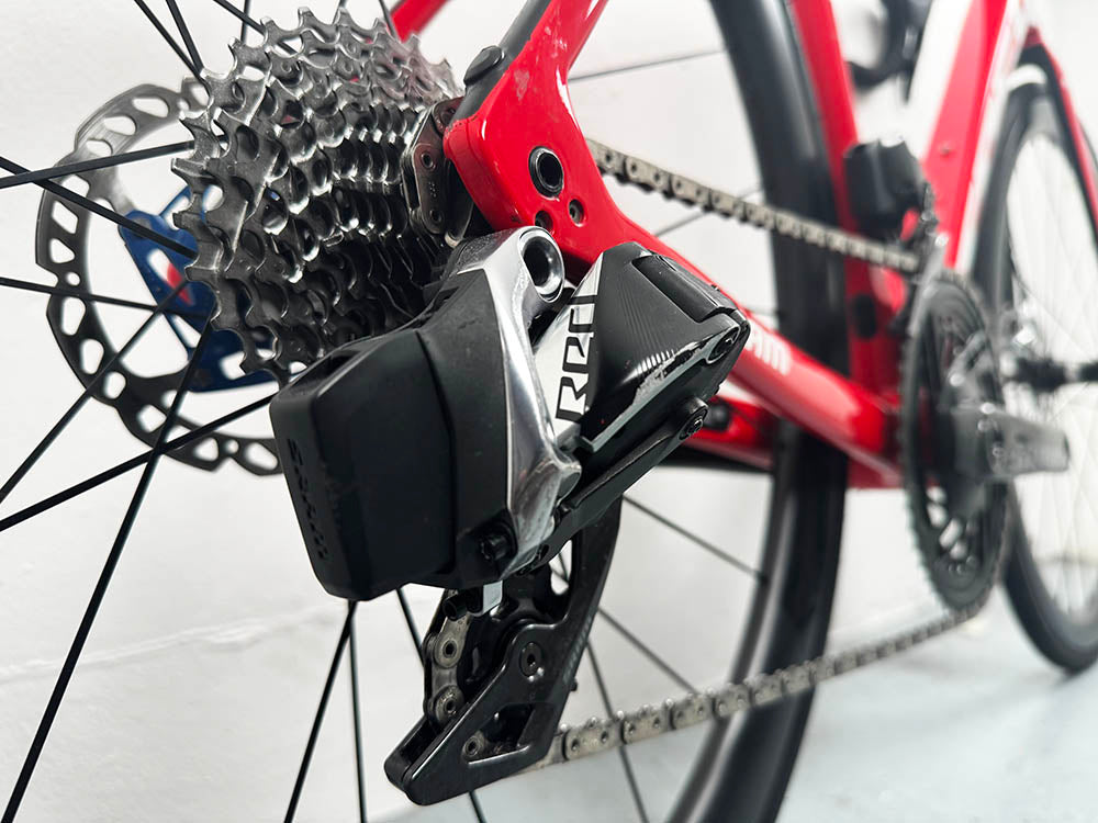 Trek Emonda SLR Sram Red AXS Taille 54 / Otto Vergaerde / Roues Vision TLR 40 db