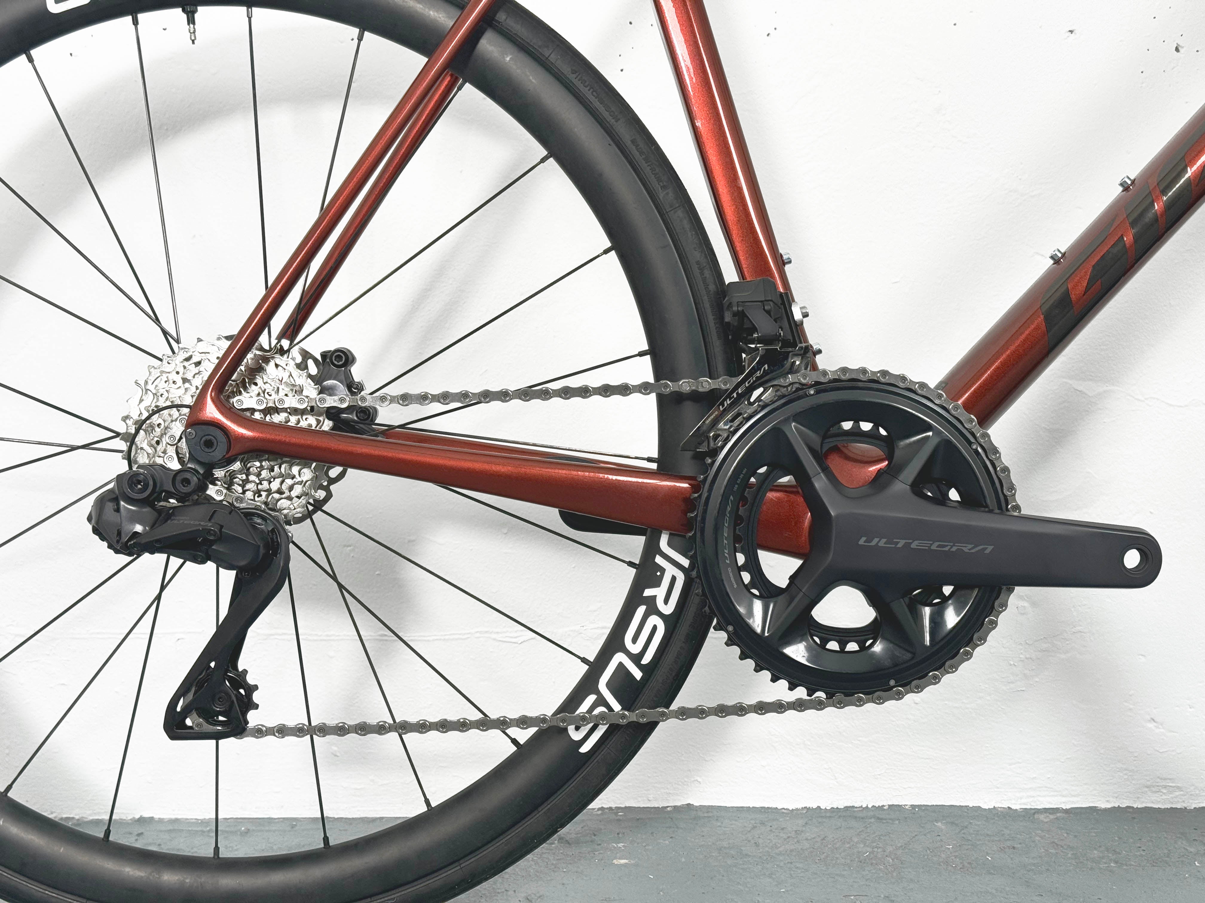 Giant TCR Advanced SL Disc Ultegra Di2 Taille L / Roues Ursus Miura TC47