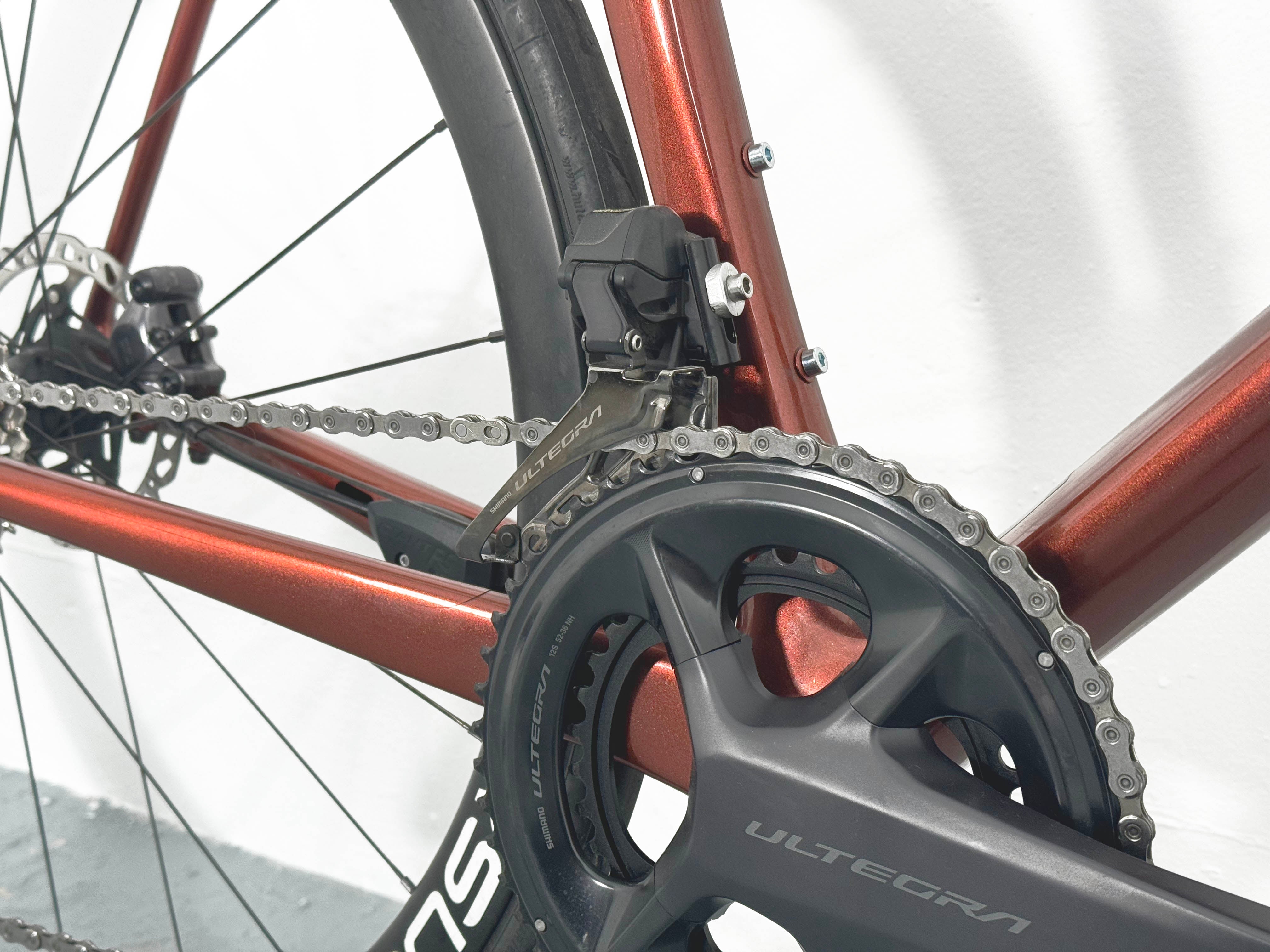 Giant TCR Advanced SL Disc Ultegra Di2 Taille L / Roues Ursus Miura TC47