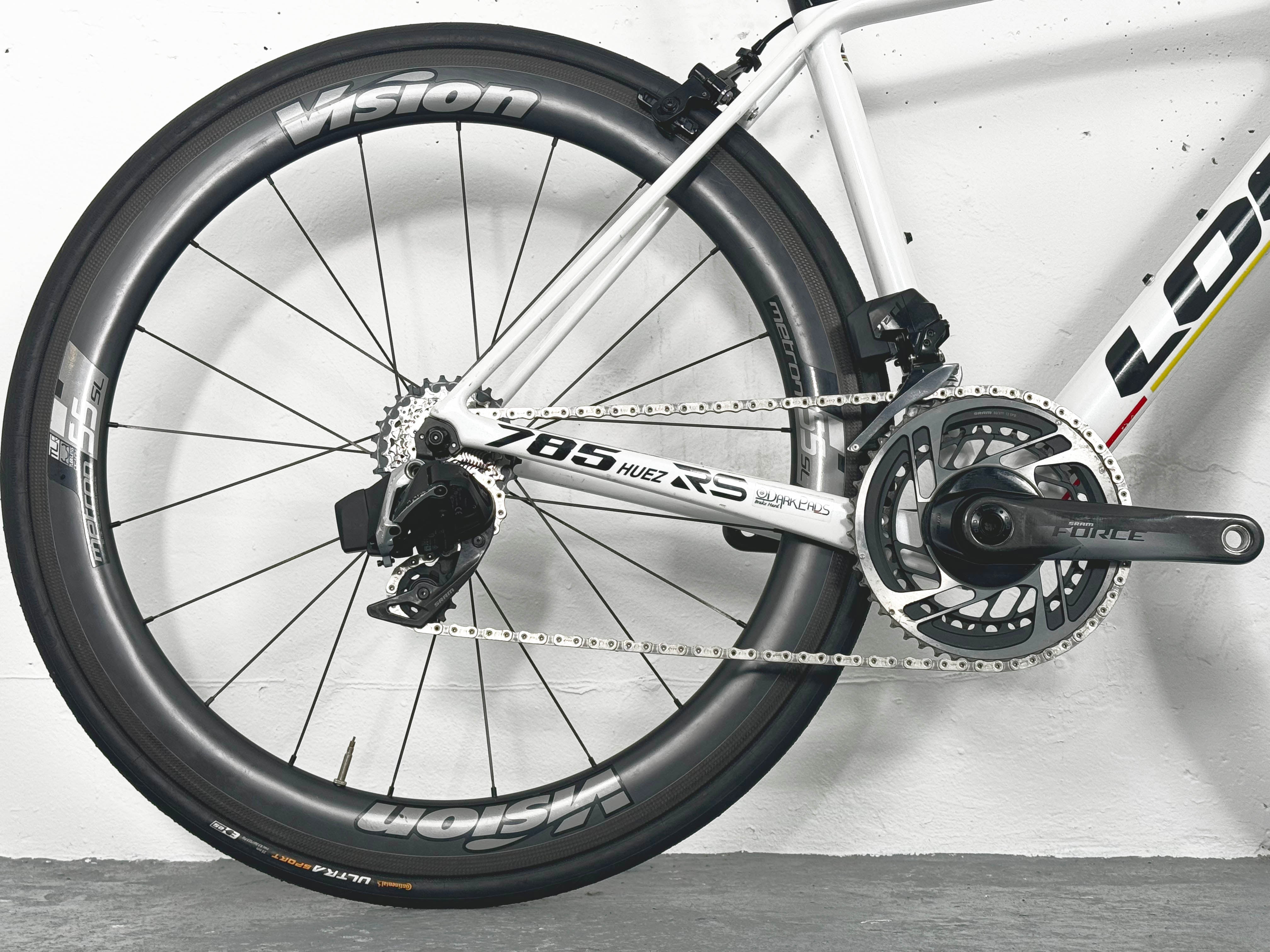 Look 785 Huez RS Sram Red etap AXS Taille 49 / Roues Vision metron 55 SL