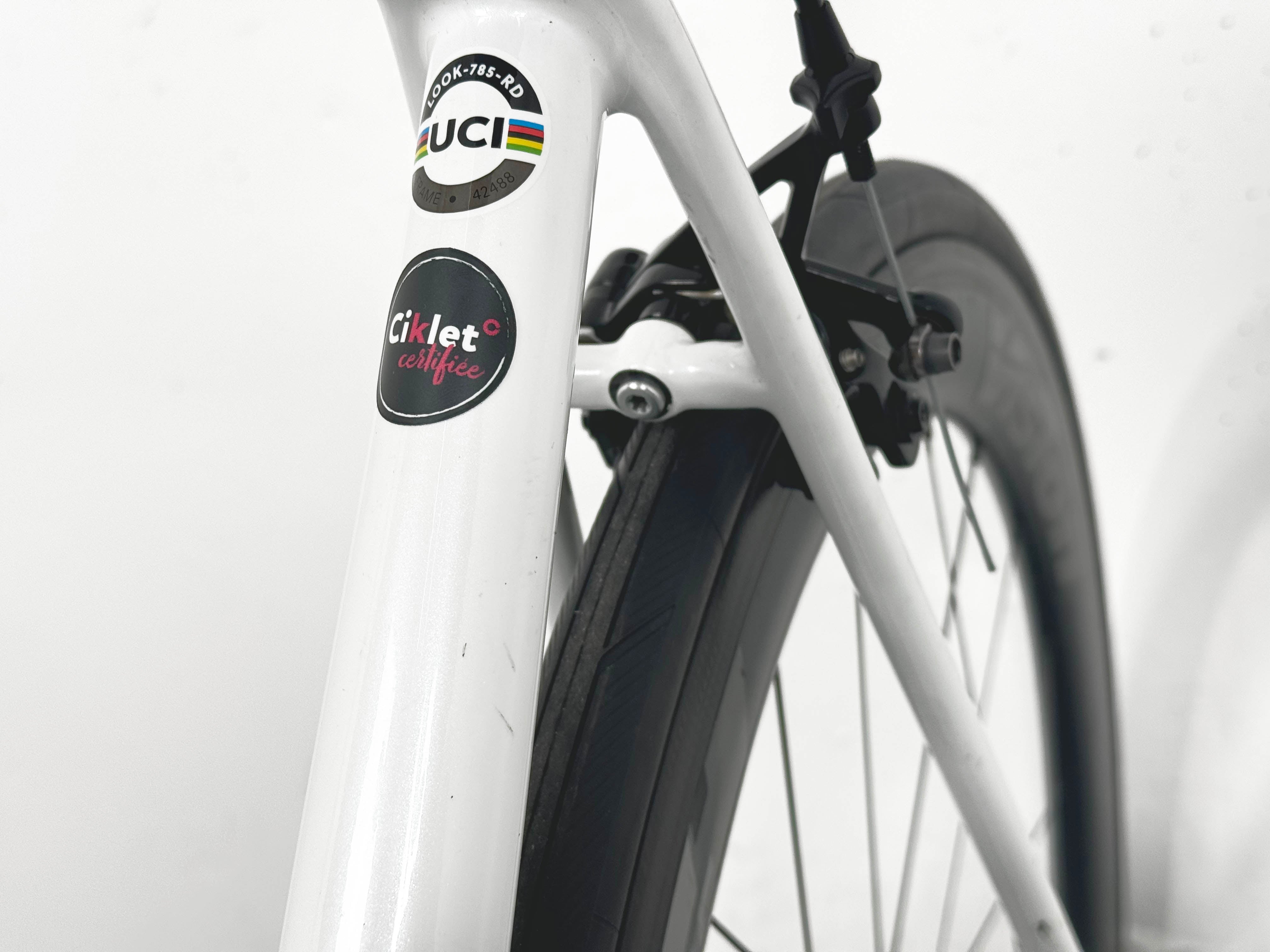 Look 785 Huez RS Sram Red etap AXS Taille 49 / Roues Vision metron 55 SL