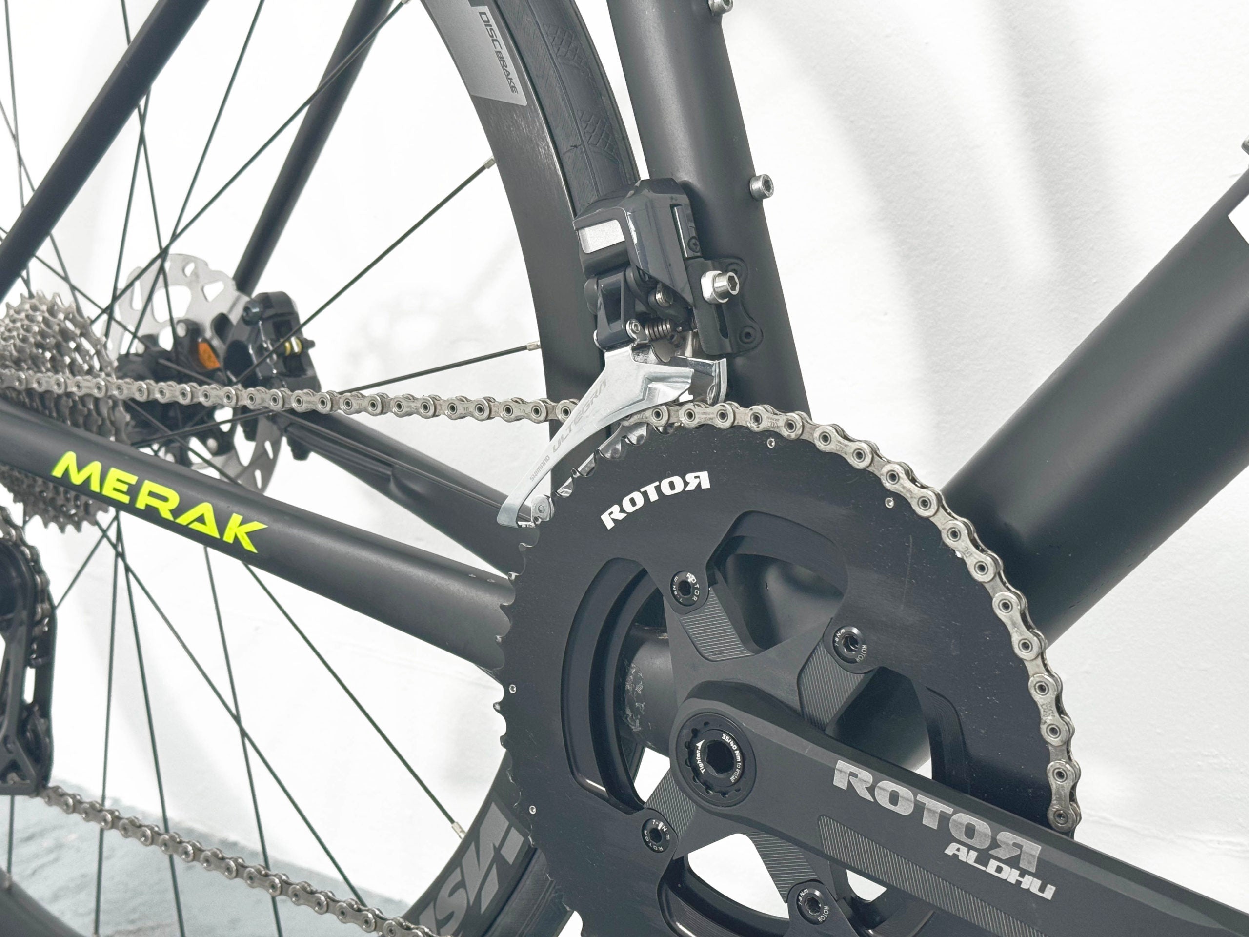 De Rosa Merak 50 Shimano Dura Ace/Ultegra Di2 Taille 54 / Roues Vision Team 35 Disc