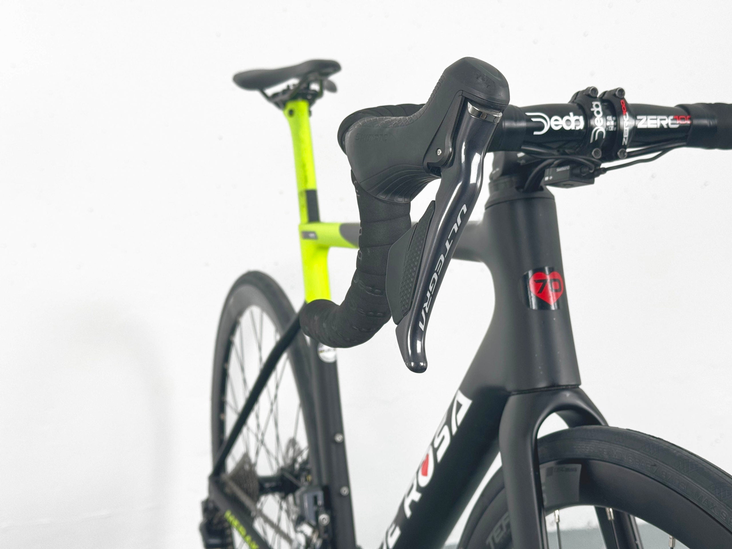 De Rosa Merak 50 Shimano Dura Ace/Ultegra Di2 Taille 54 / Roues Vision Team 35 Disc