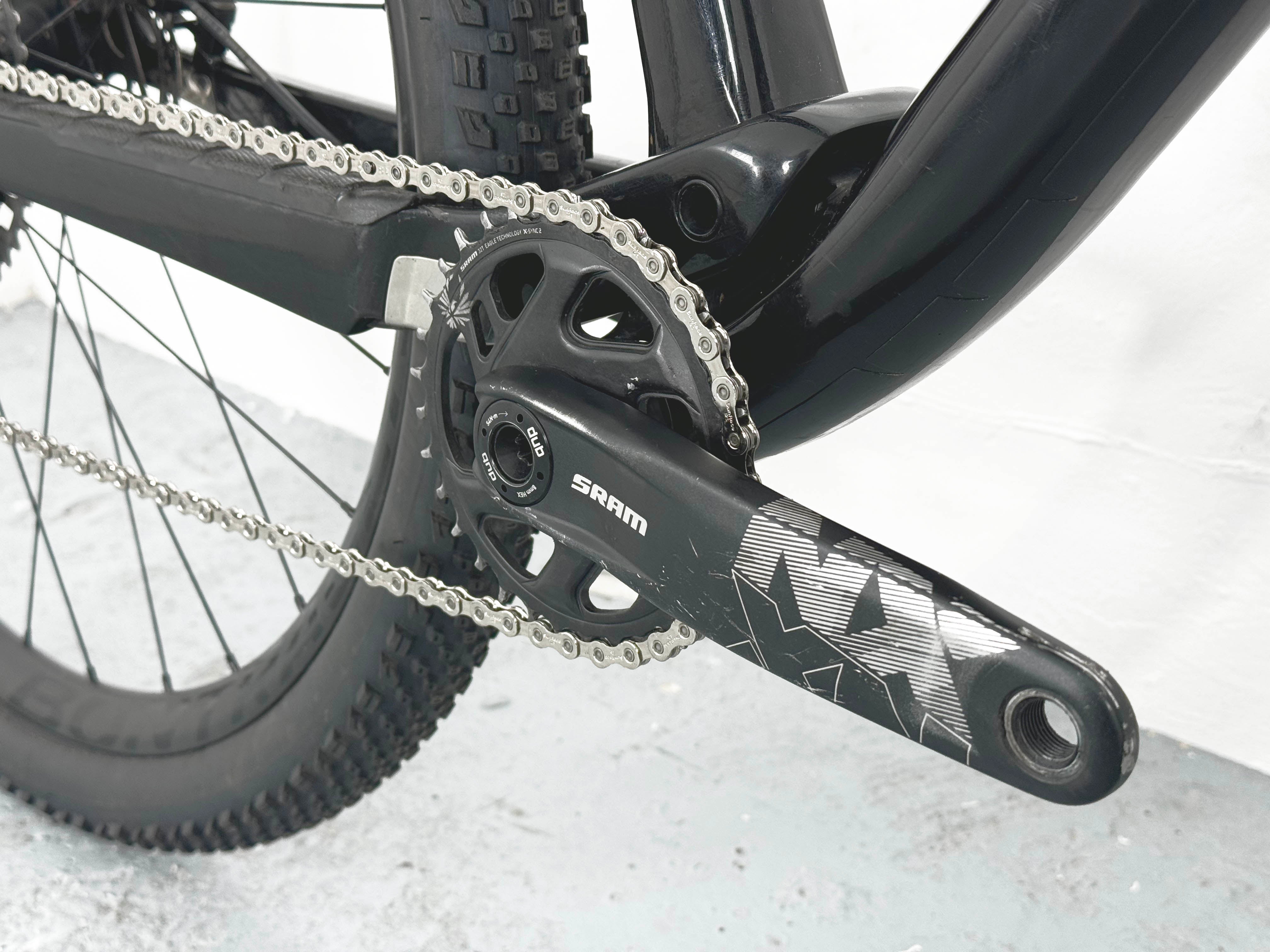 Trek Supercaliber 9.7 Sram NX Taille M-L / Roues Bontrager Kovee Elite 23