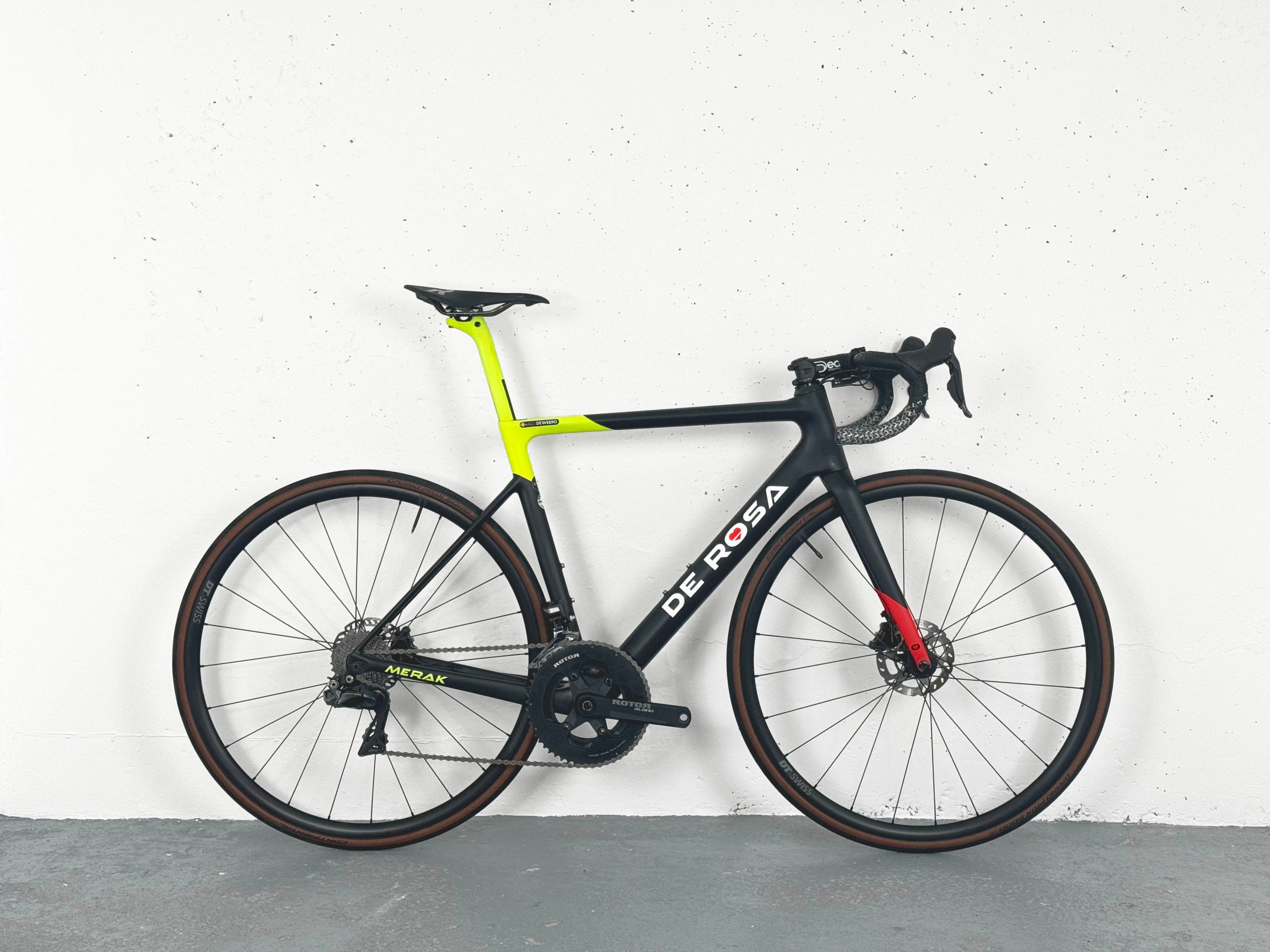 De Rosa Merak 50 Shimano Dura Ace/Ultegra Di2 Taille 54 / Roues DT Swiss Performance LN