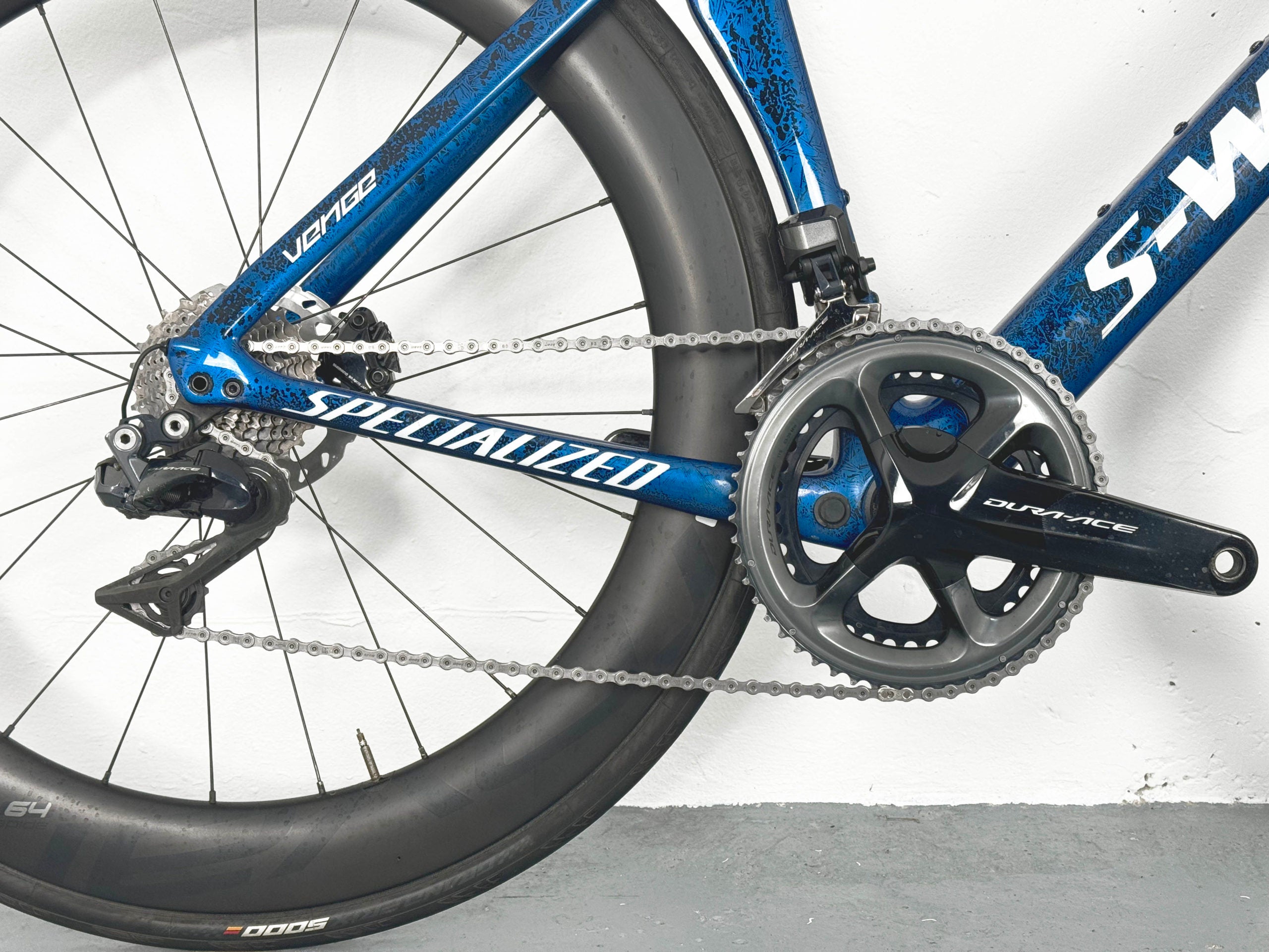 Specialized Venge S-Works Shimano Dura-Ace di2 Taille 56 / Roues Roval CL 64 rapide