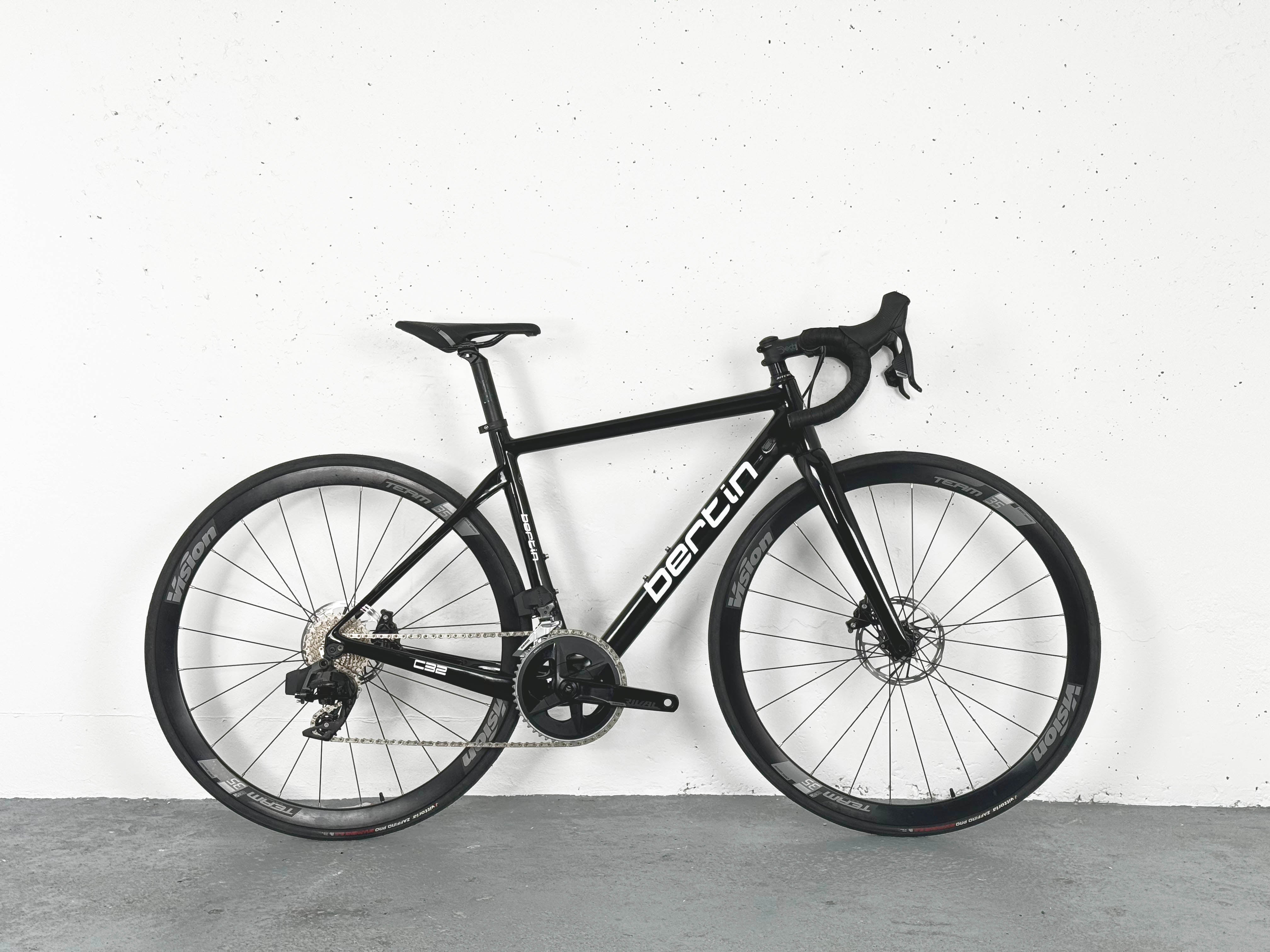Bertin C32 Sram Rival AXS 12v Taille 52 / Roues Vision Team 35 Disc