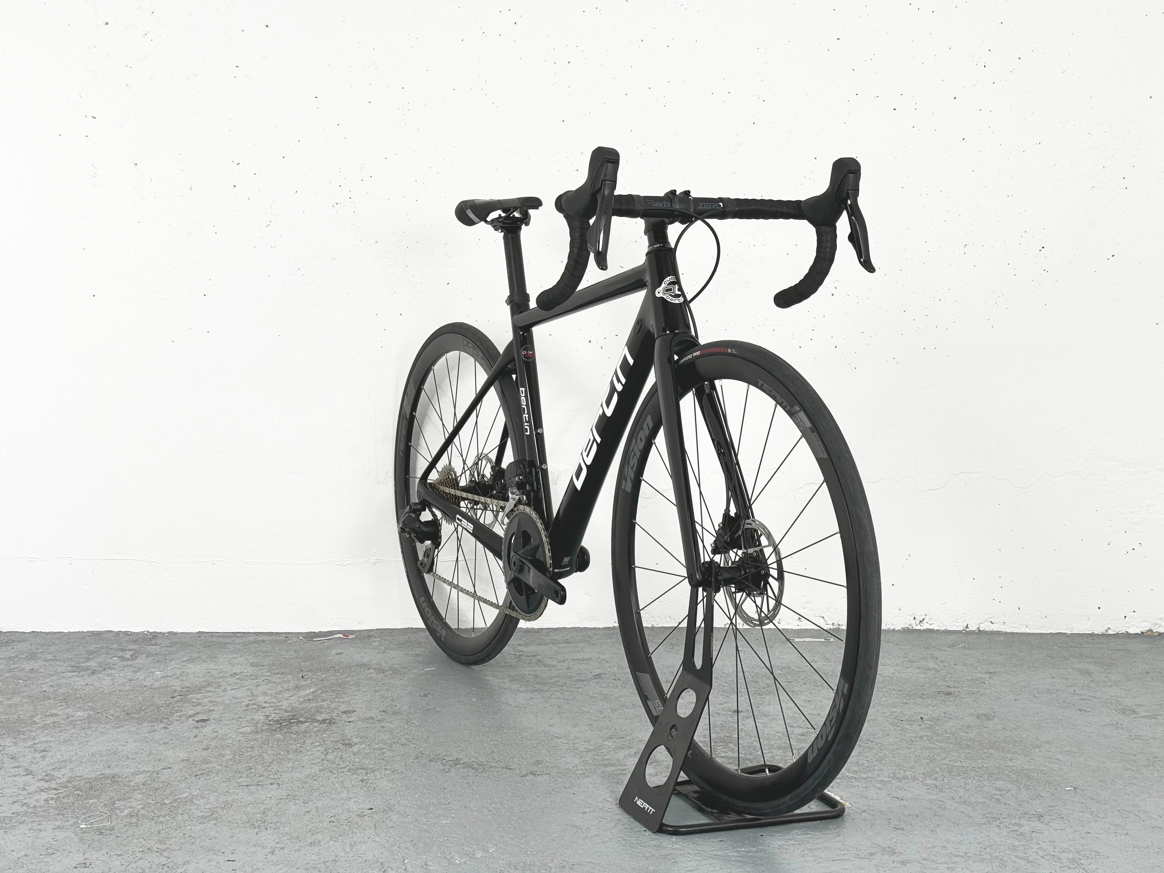 Bertin C32 Sram Rival AXS 12v Taille 52 / Roues Vision Team 35 Disc