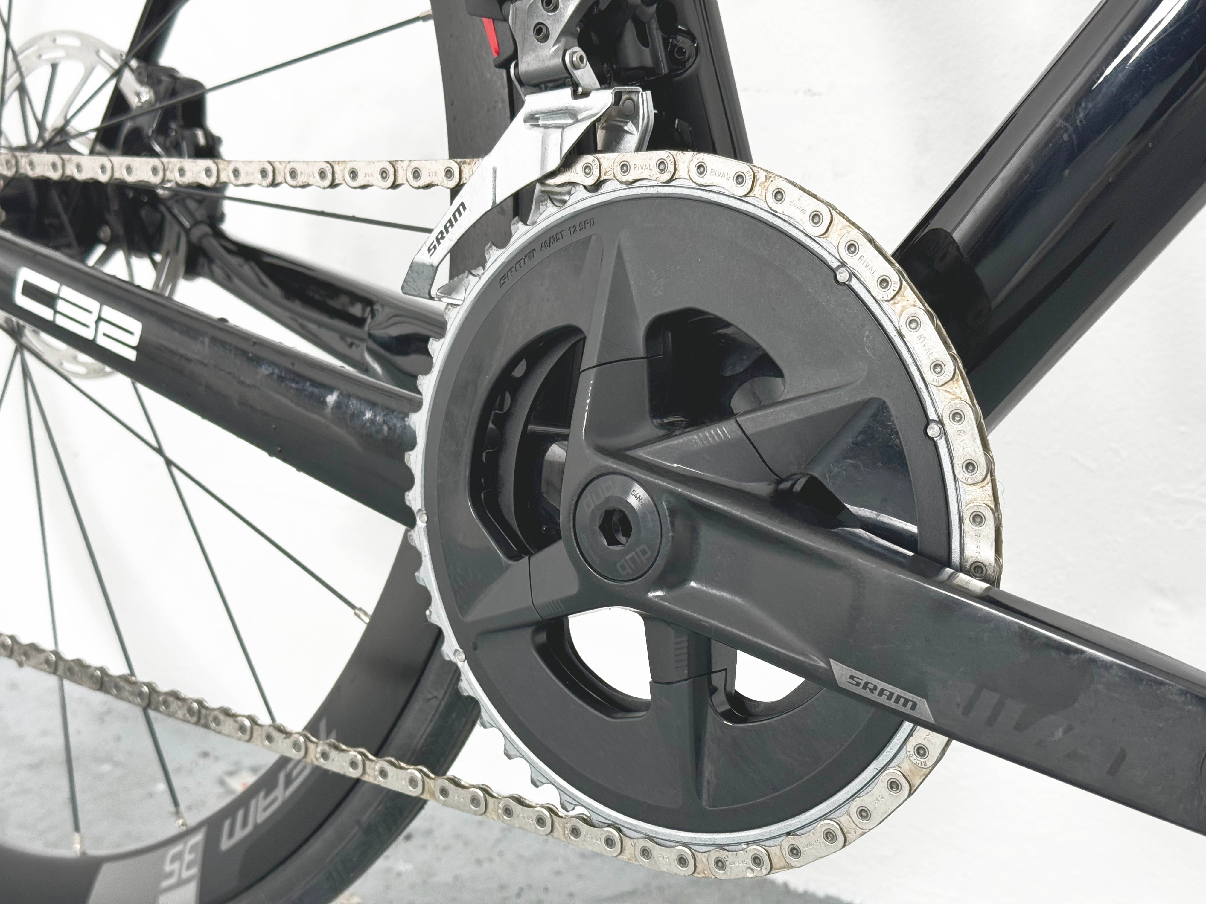 Bertin C32 Sram Rival AXS 12v Taille 54 II / Roues Vision Team 35 Disc