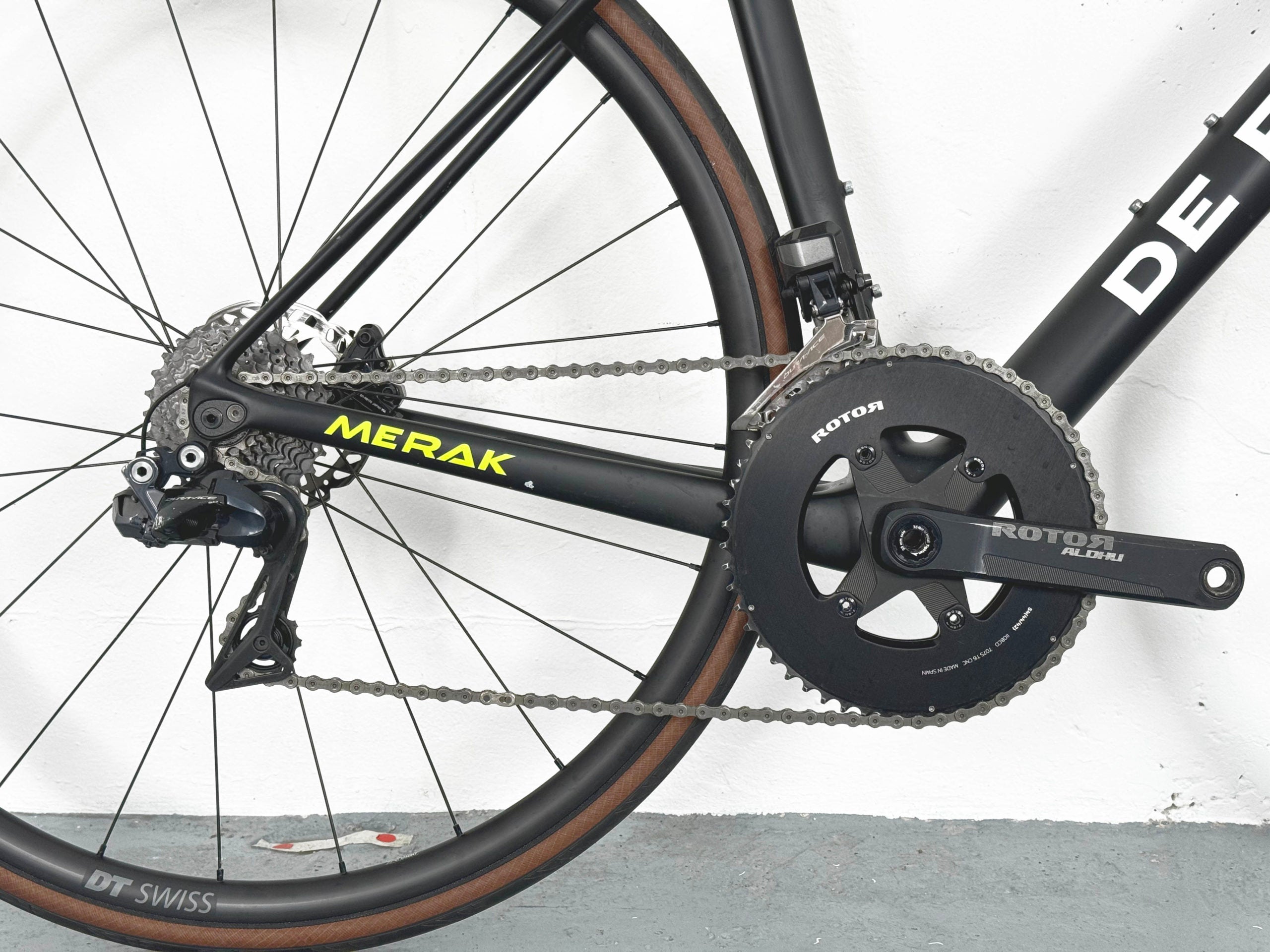 De Rosa Merak 48 Shimano Dura-Ace Di2 Taille 52 / Roues DT SWISS