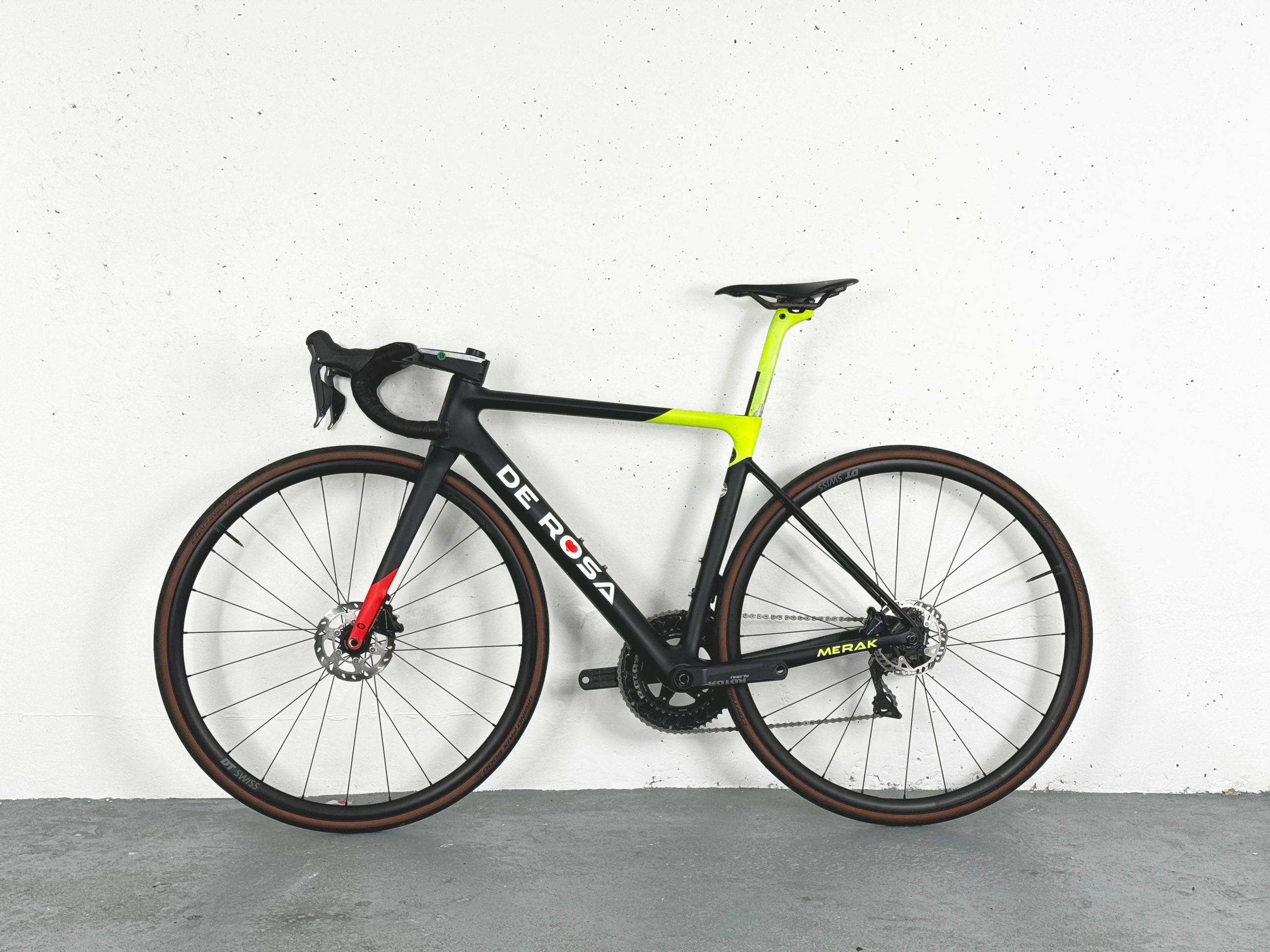 De Rosa Merak 48 Shimano Dura-Ace Di2 Taille 52 / Roues DT SWISS