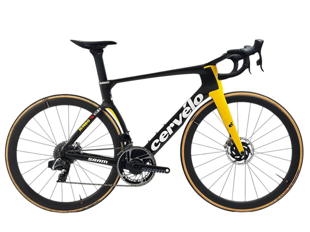 Cervélo S5 Visma-Lease a Bike / Wout Van Aert / Red AXS Taille 56 / Roues Reserve 40/44mm