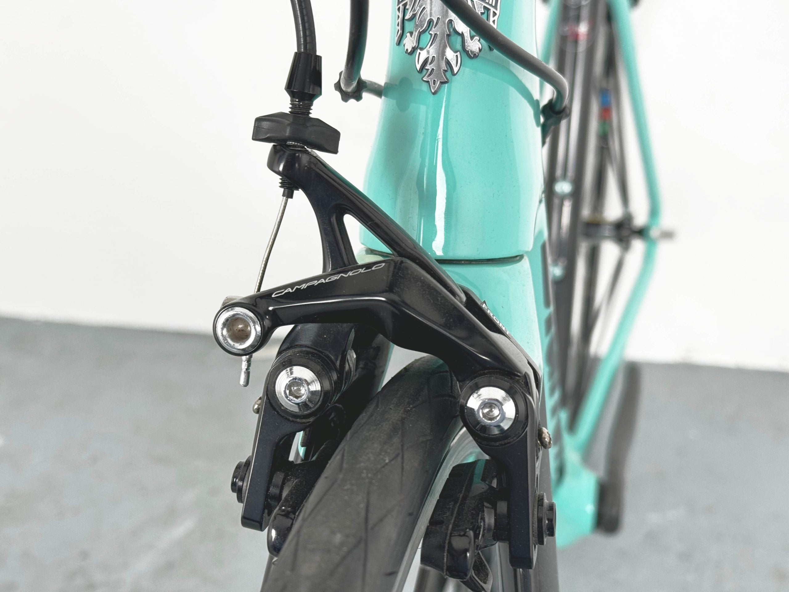 Bianchi Oltre XR4 CV Campagnolo Record 12 Taille 56 / Roues Ksyrium R-Sys Premium