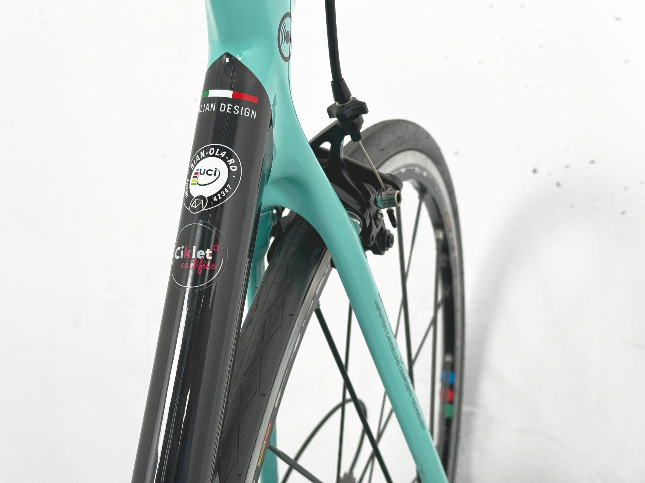 Bianchi Oltre XR4 CV Campagnolo Record 12 Taille 56 / Roues Ksyrium R-Sys Premium