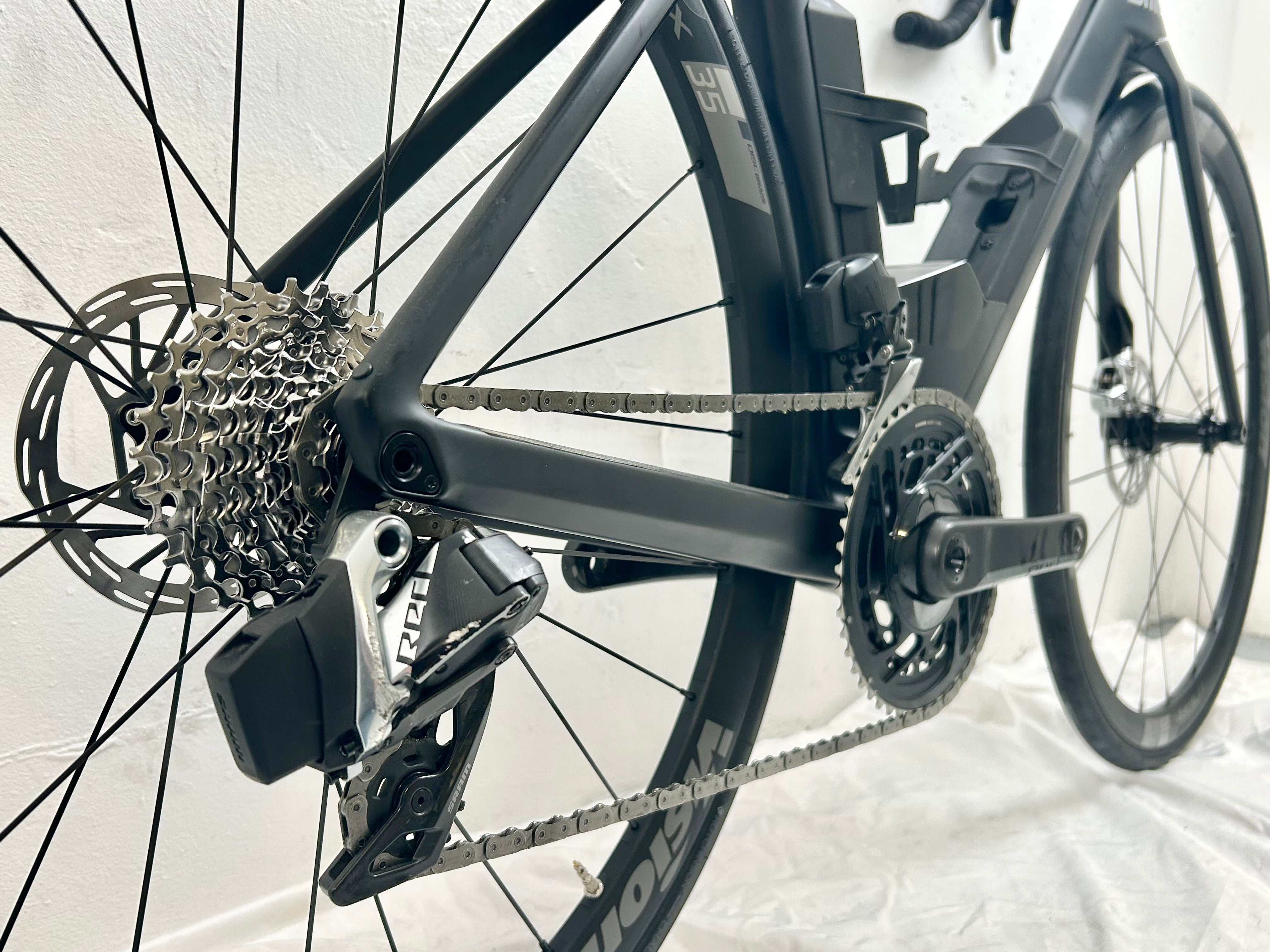 BMC TimeMachine SLR01 Sram Red AXS Taille 54 / Roues Mavic Cosmic S 42