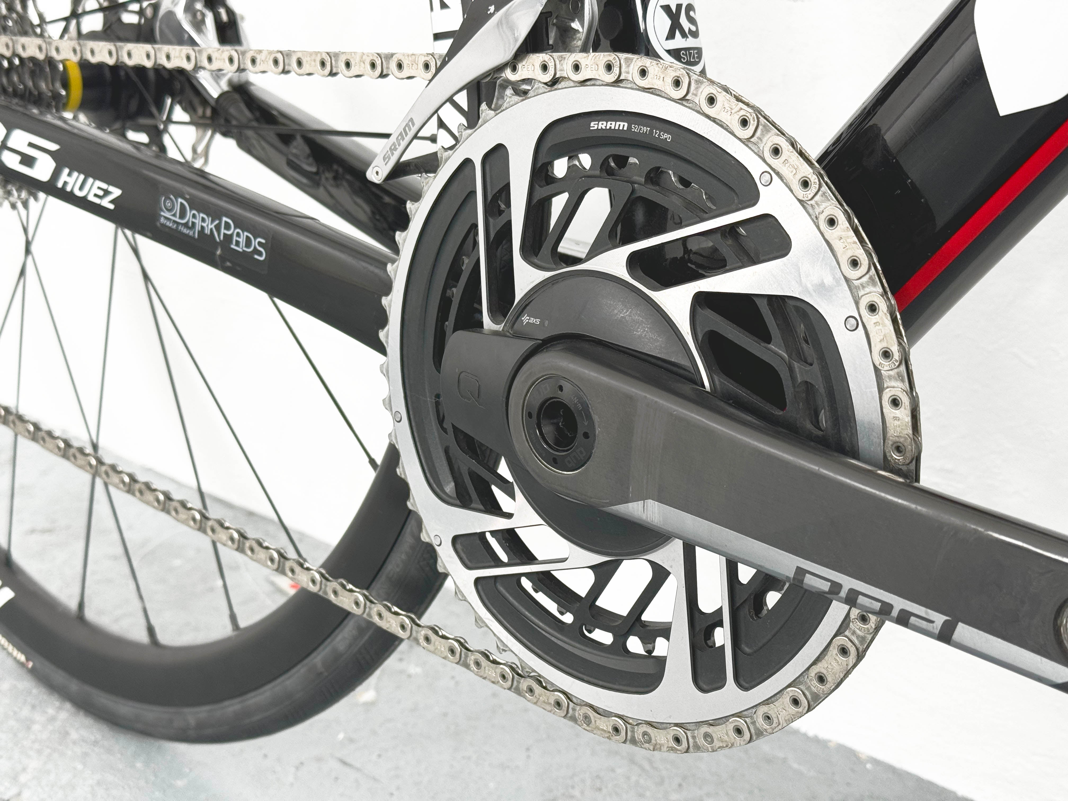 Look Huez 785 Sram Red eTap AXS Taille XS / Mavic Ksyrium 30 Disc Black