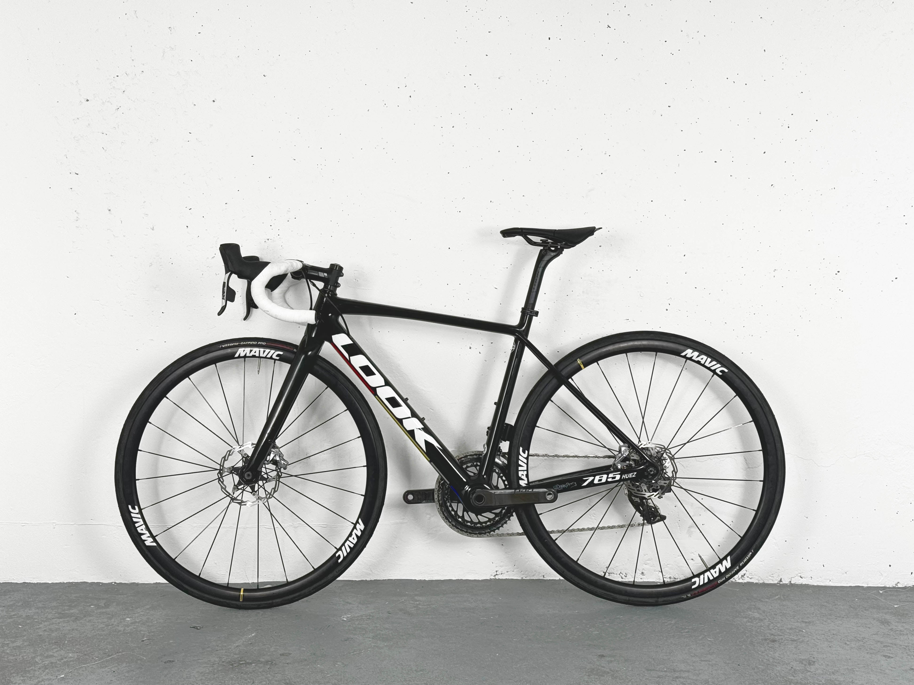 Look Huez 785 Sram Red eTap AXS Taille XS / Mavic Ksyrium 30 Disc Black