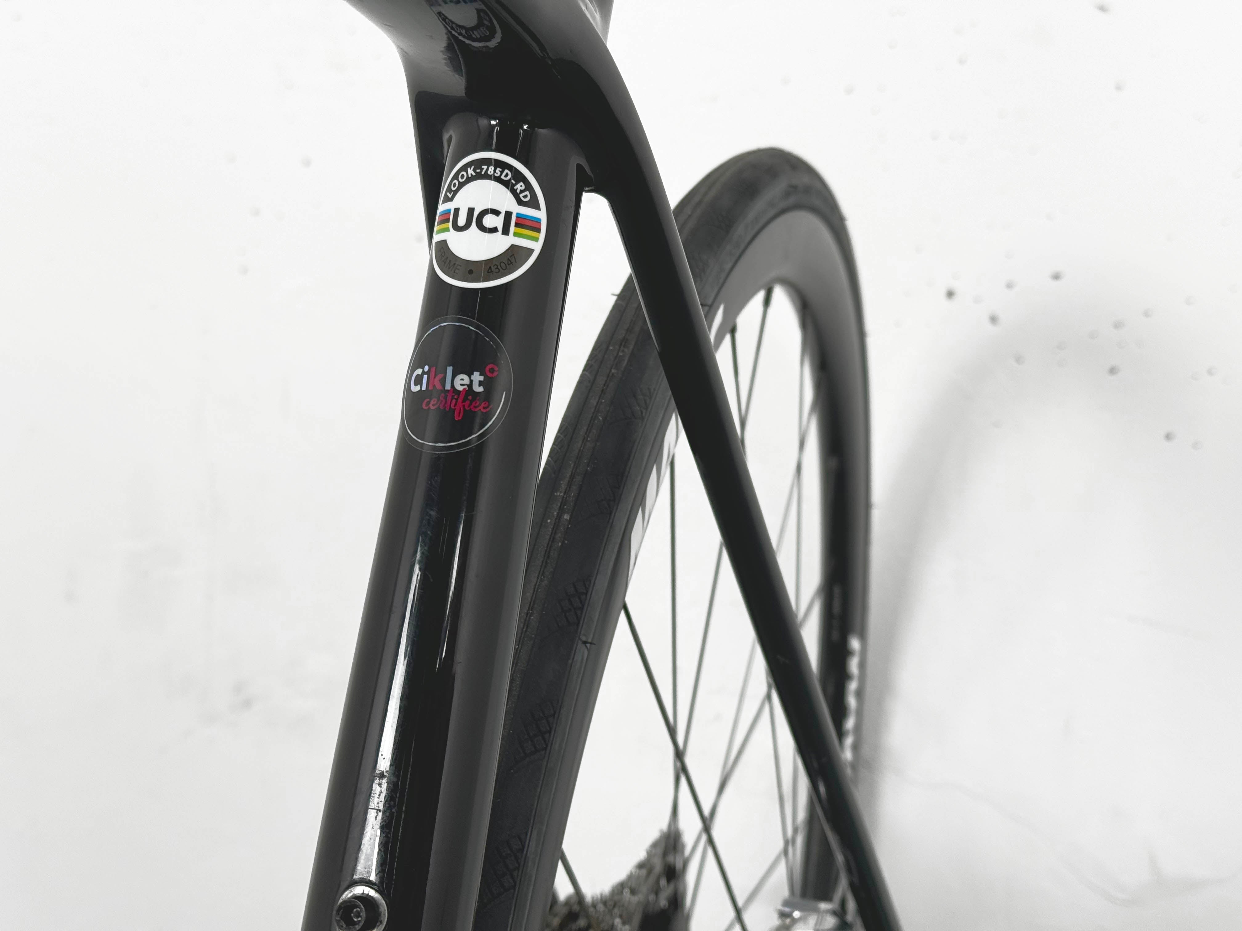 Look Huez 785 Sram Red eTap AXS Taille XS / Mavic Ksyrium 30 Disc Black