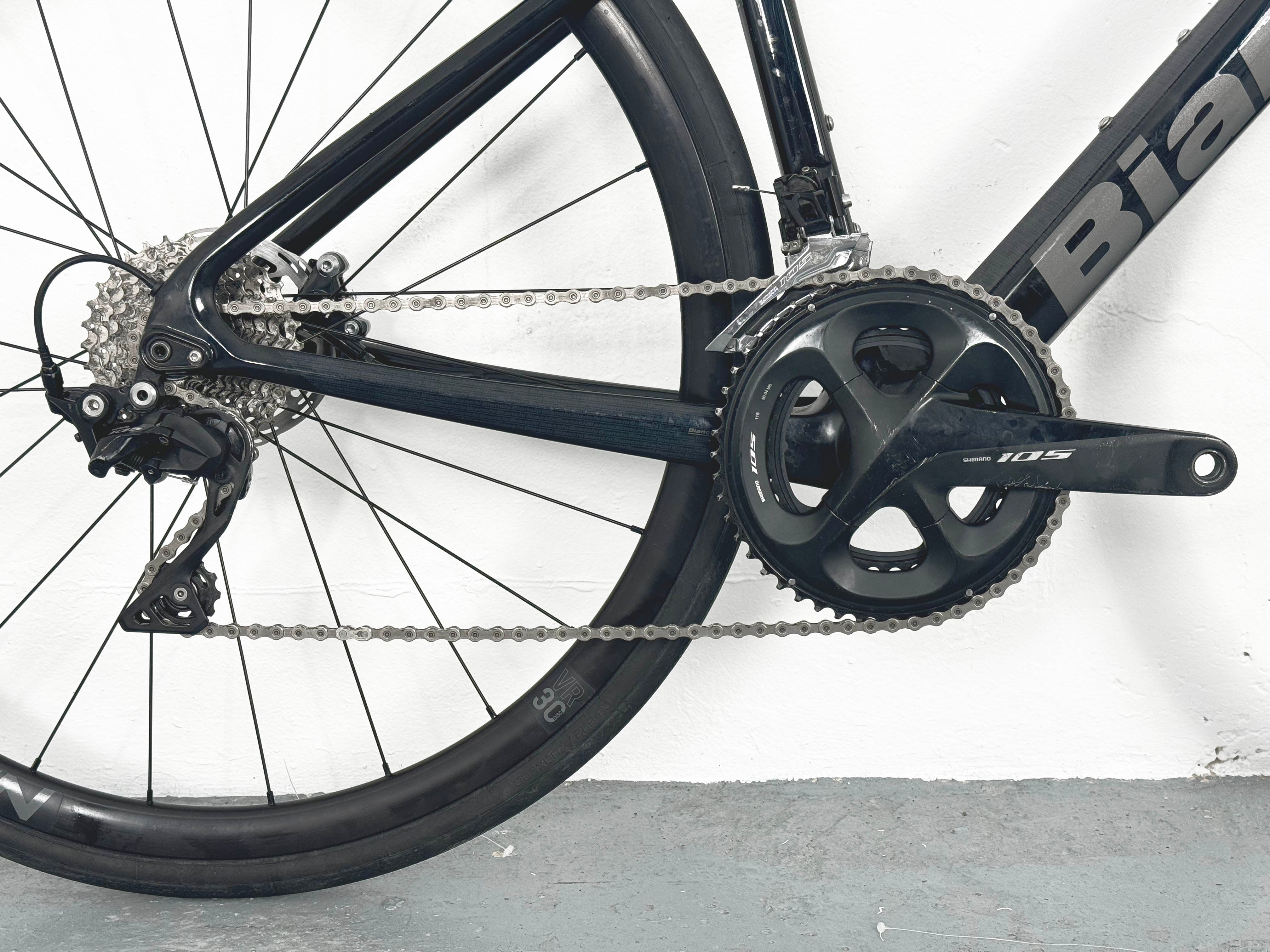 Bianchi Sprint Shimano 105 Taille 49 / Roues Vision Velomann