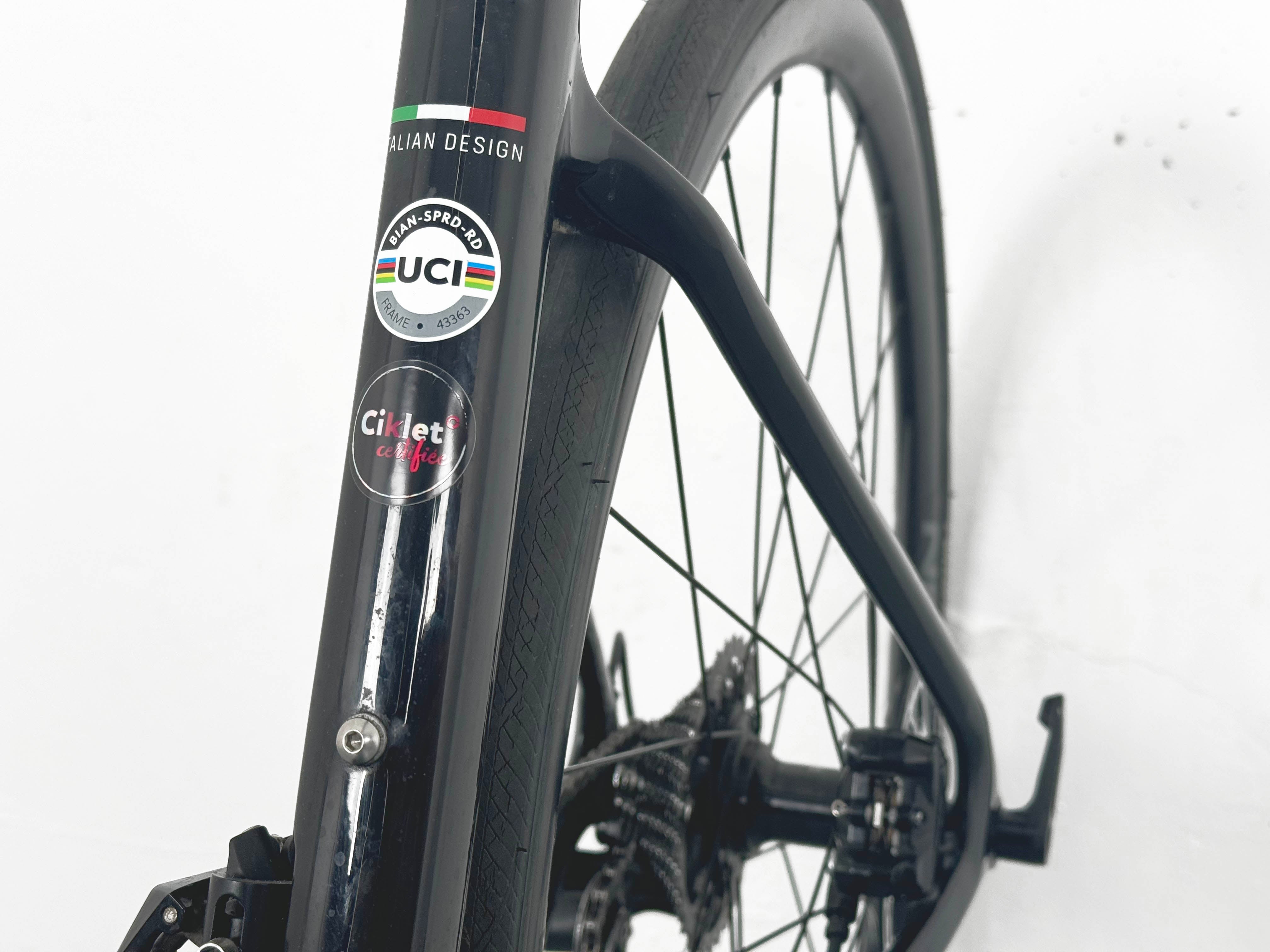 Bianchi Sprint Shimano 105 Taille 49 / Roues Vision Velomann