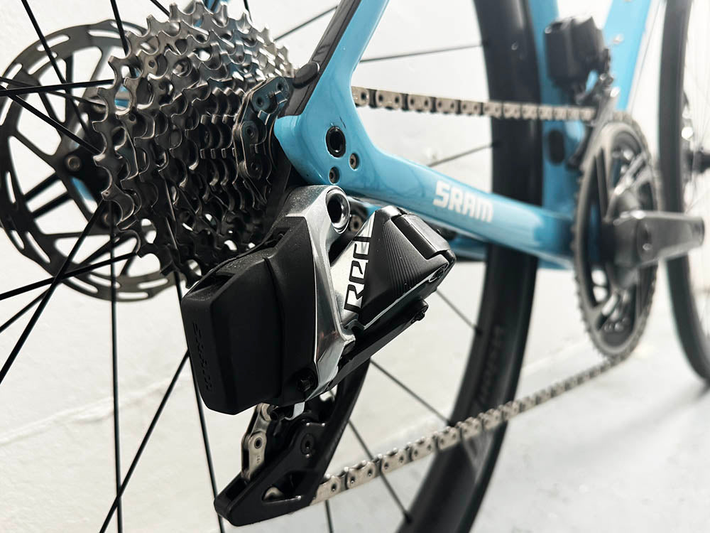 Trek Emonda SLR Sram Red AXS Taille 52 / Lauretta Hanson / Roues Vision TLR db SC 40