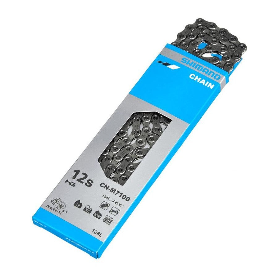 CHAINE VELO 12V. SHIMANO SLX CN-M7100 126 MAILLONS