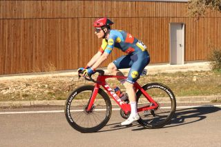 Trek Emonda SLR Sram Red AXS Taille 54 / Otto Vergaerde / Roues Vision TLR SC 40