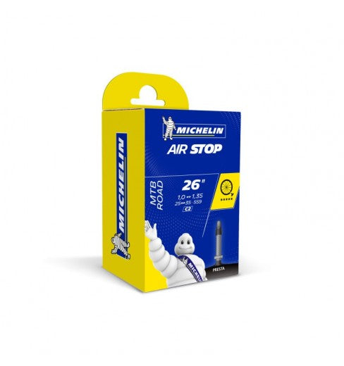 CHAMBRE A AIR VELO 26 x 1.50-2.30 MICHELIN C4 VALVE PRESTA 40mm 196g