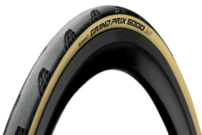 CONTINENTAL PNEU GRAND PRIX 5000 700x25C PLIANT NOIR/CRÈME