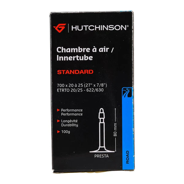 CHAMBRE A AIR HUTCHINSON 700x20-25 VALVE PRESTA 80 mm (20/25-622)