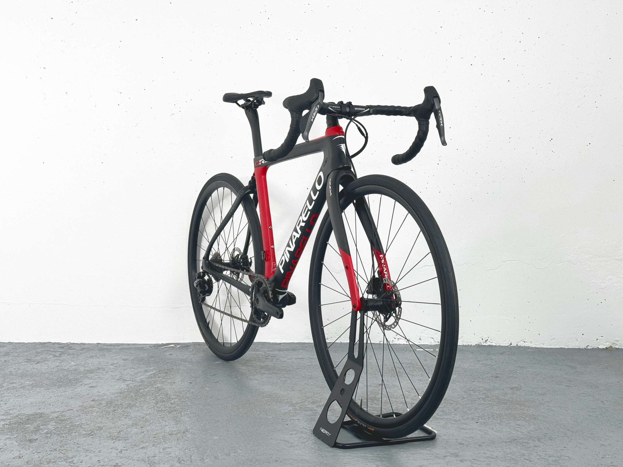 Pinarello Gan GRS T900 Shimano GRX di2 Taille 53 / Roues Syncros RP 2.0 Disc