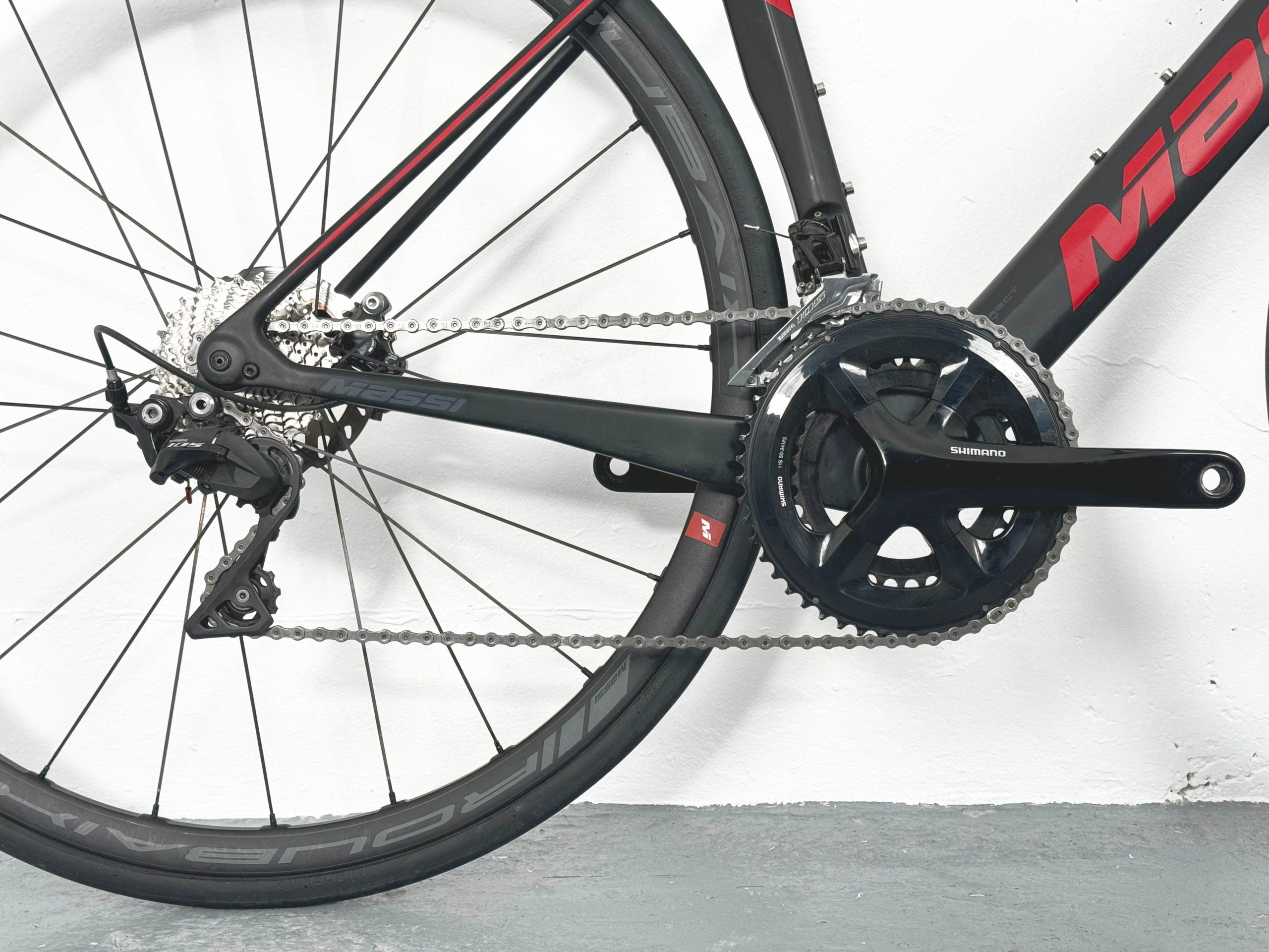 Massi Arrow 2 Shimano 105 Taille 52 / Roues Massi Roubaix Disc