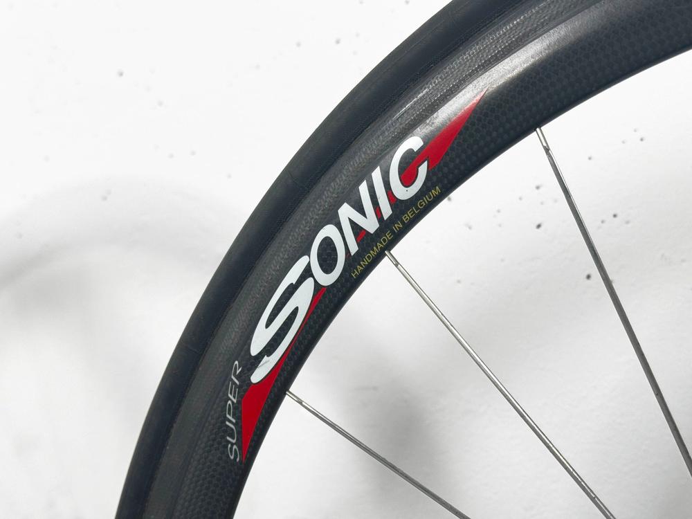 Paire de roue Sonic SuperSonic 38mm freinage à patin boyaux
