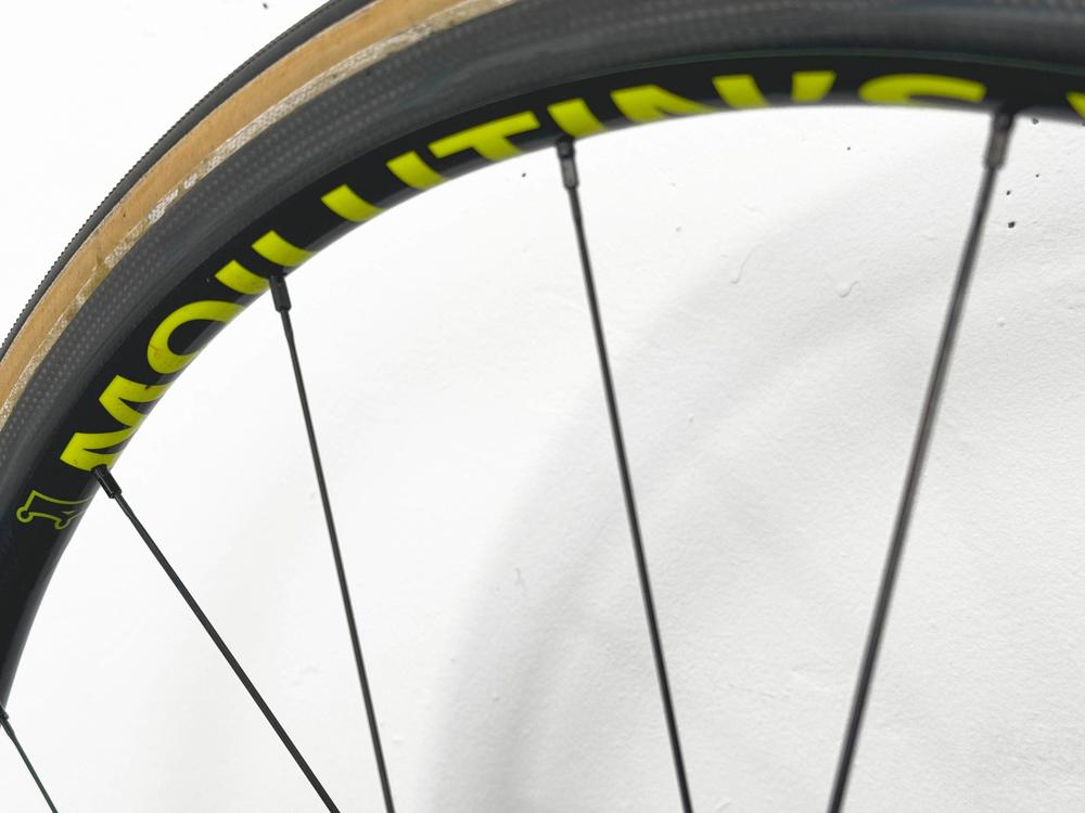 Paire de roue Moilutin's wheels DT 240 freinage à patin boyaux