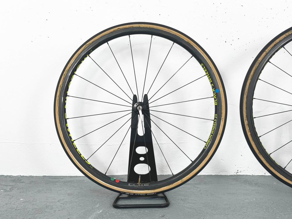 Paire de roue Moilutin's wheels DT 240 freinage à patin boyaux