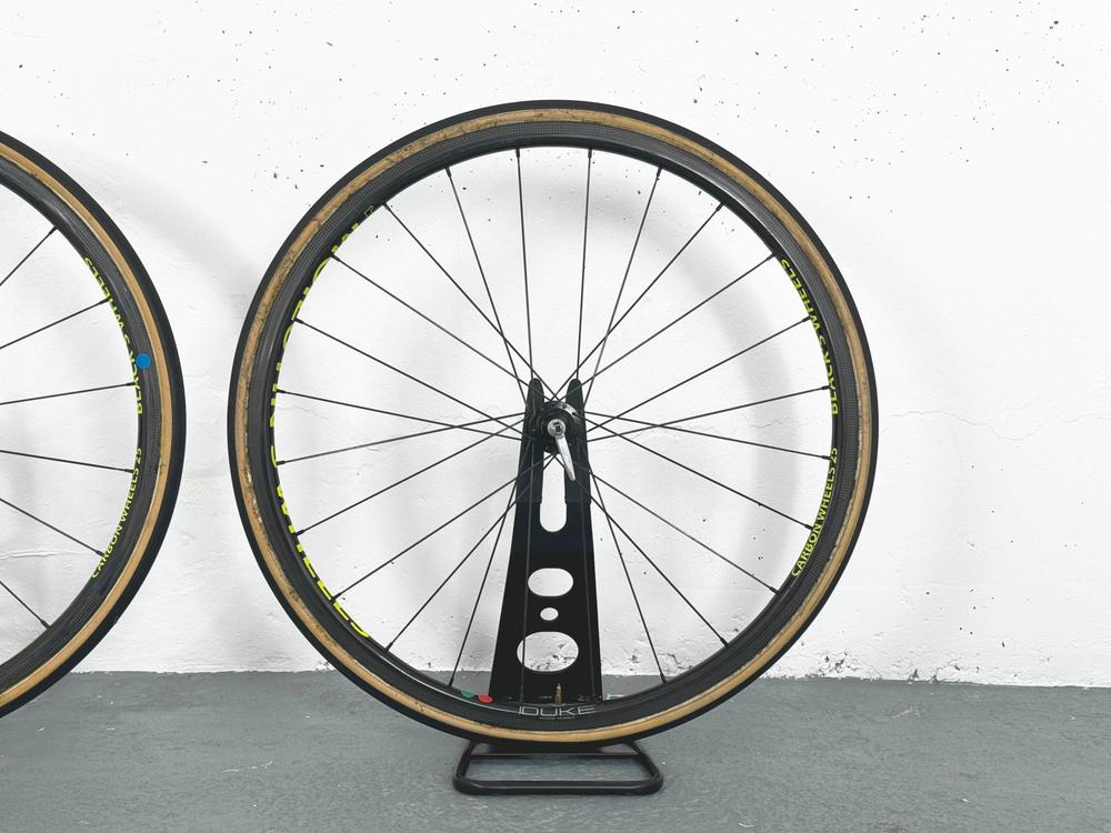 Paire de roue Moilutin's wheels DT 240 freinage à patin boyaux