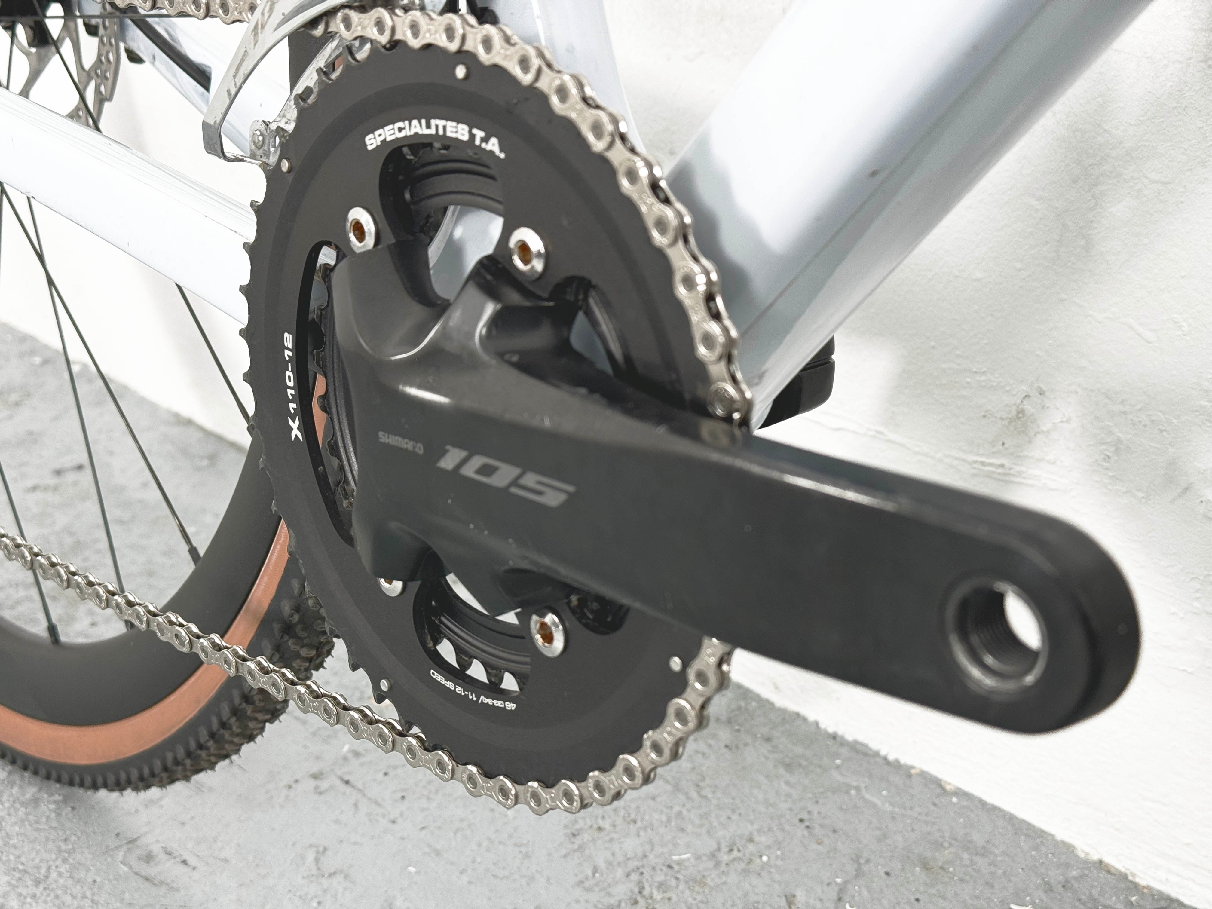 Cube Cross Race C:62 SLX Shimano 105 Di2 Taille 58 / Roues Newmen Evolution