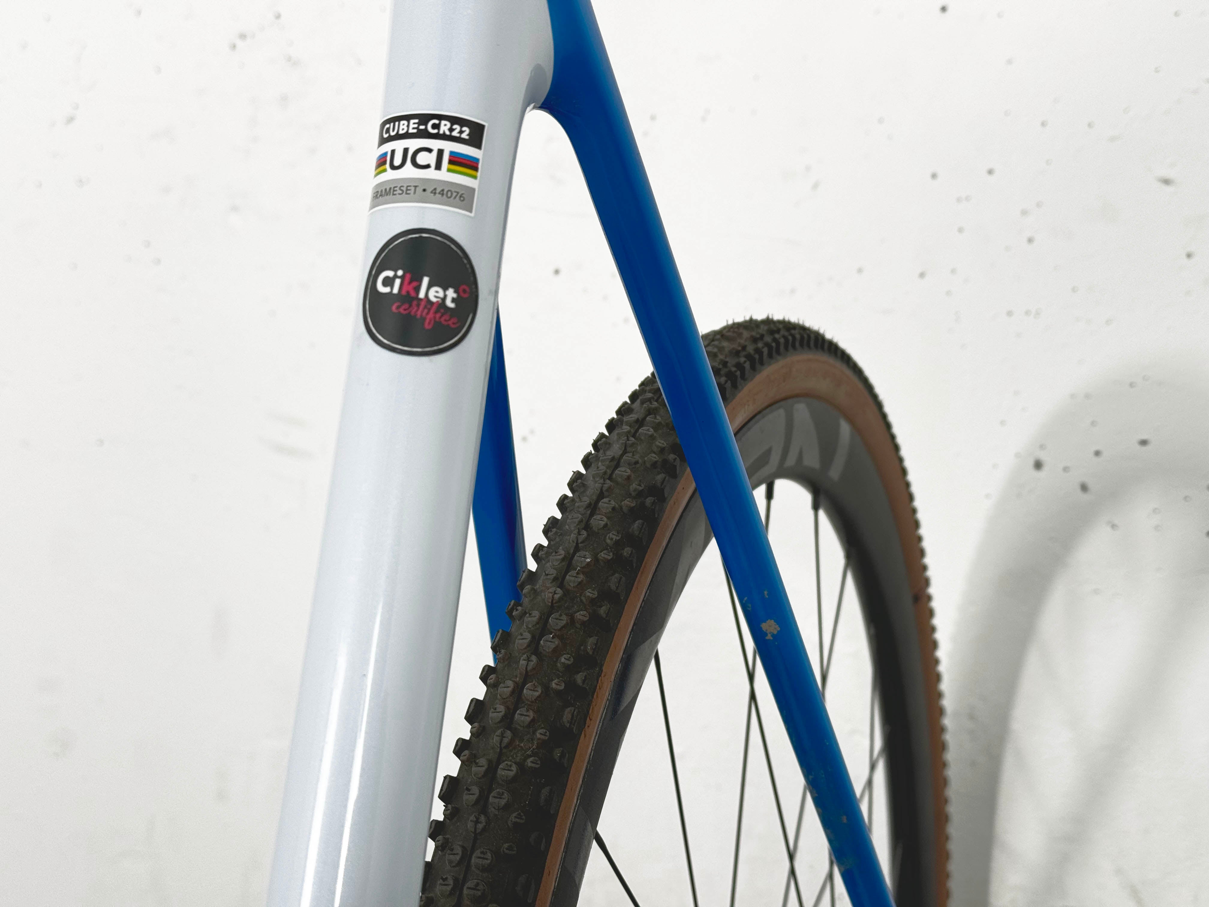 Cube Cross Race C:62 SLX Shimano 105 Di2 Taille 58 / Roues Newmen Evolution