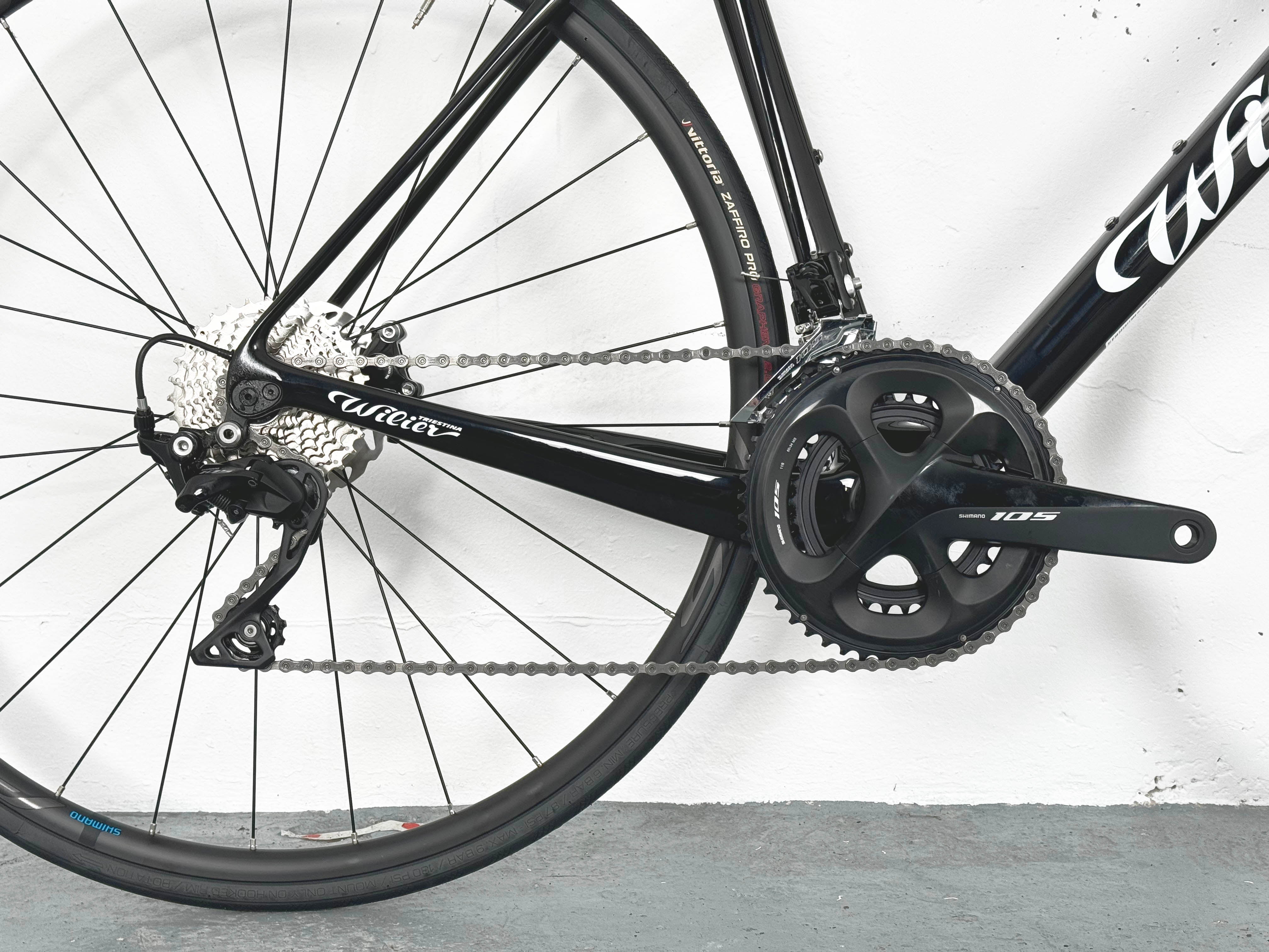 Wilier-Triestina GTR Team Shimano 105 Taille XL / Roues Shimano RS171