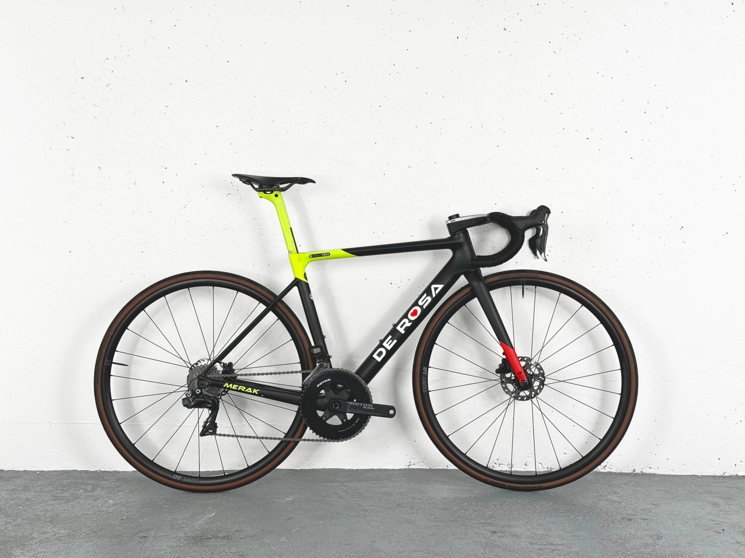 De Rosa Merak 48 Shimano Dura-Ace Di2 Taille 52 / Roues DT SWISS