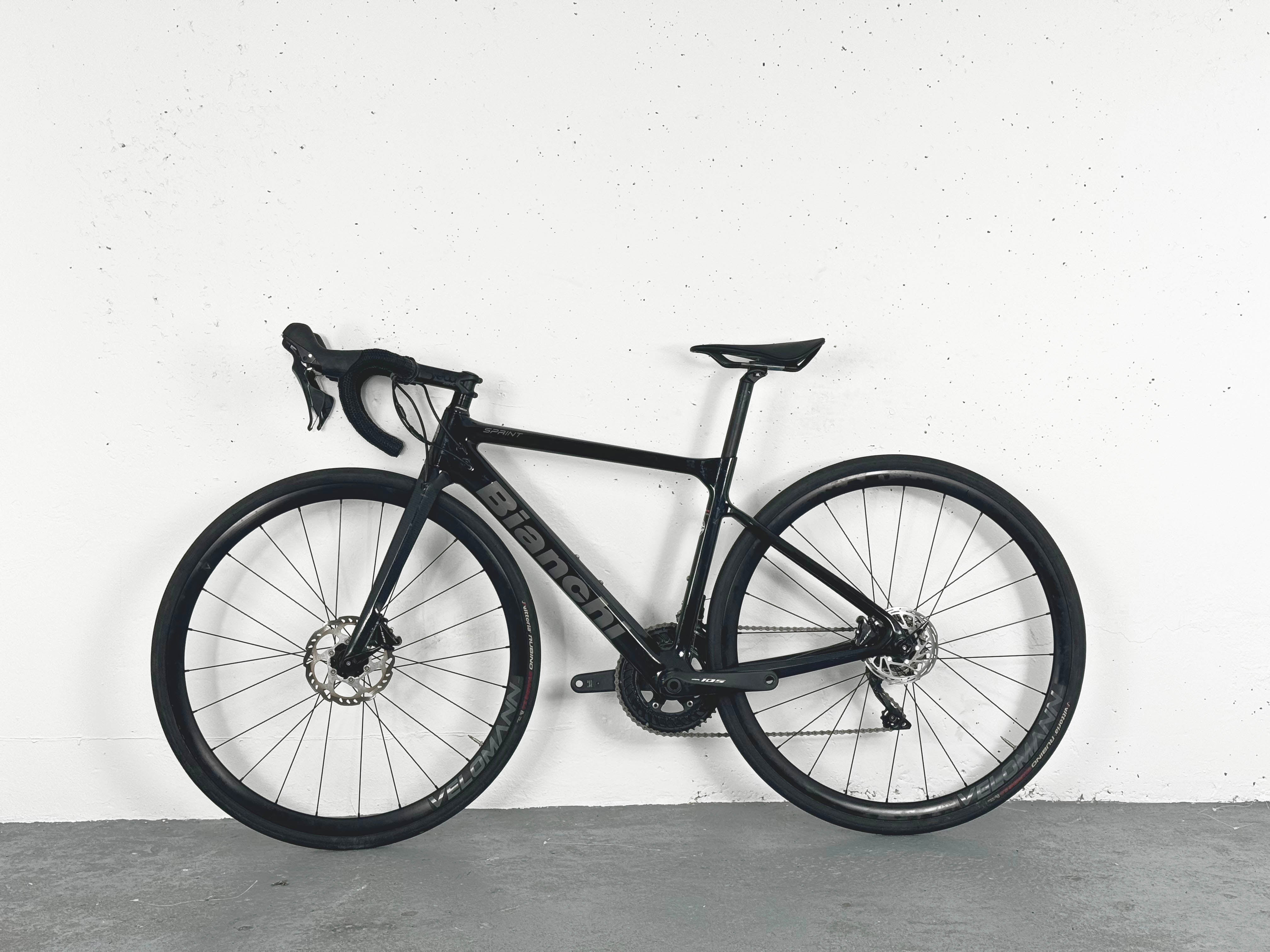 Bianchi Sprint Shimano 105 Taille 49 / Roues Vision Velomann